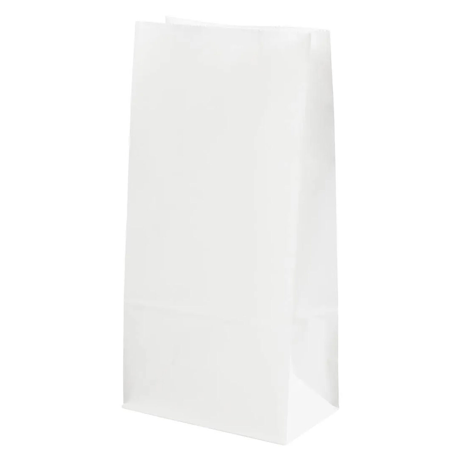 NEU Papiert�ten, Wei�, H 22.5 cm, Gr��e 6,5x11 cm, 10 Stk.