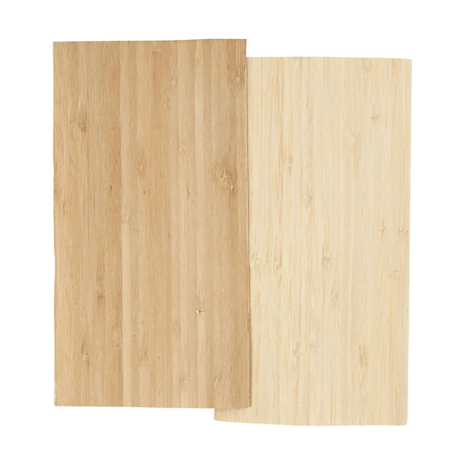 SALE Bambus-Furnierplatten, 12 x 22 cm, 2 Blatt