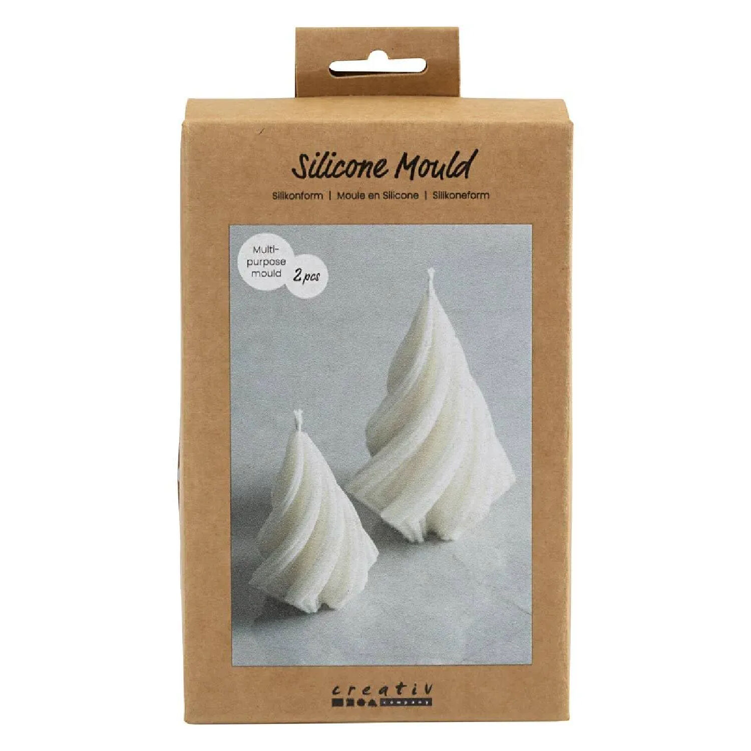 NEU Silikonform / Gie�form, Weihnachtsb�ume, 8 x 5 cm & 11 x 7 cm, 2 St�ck