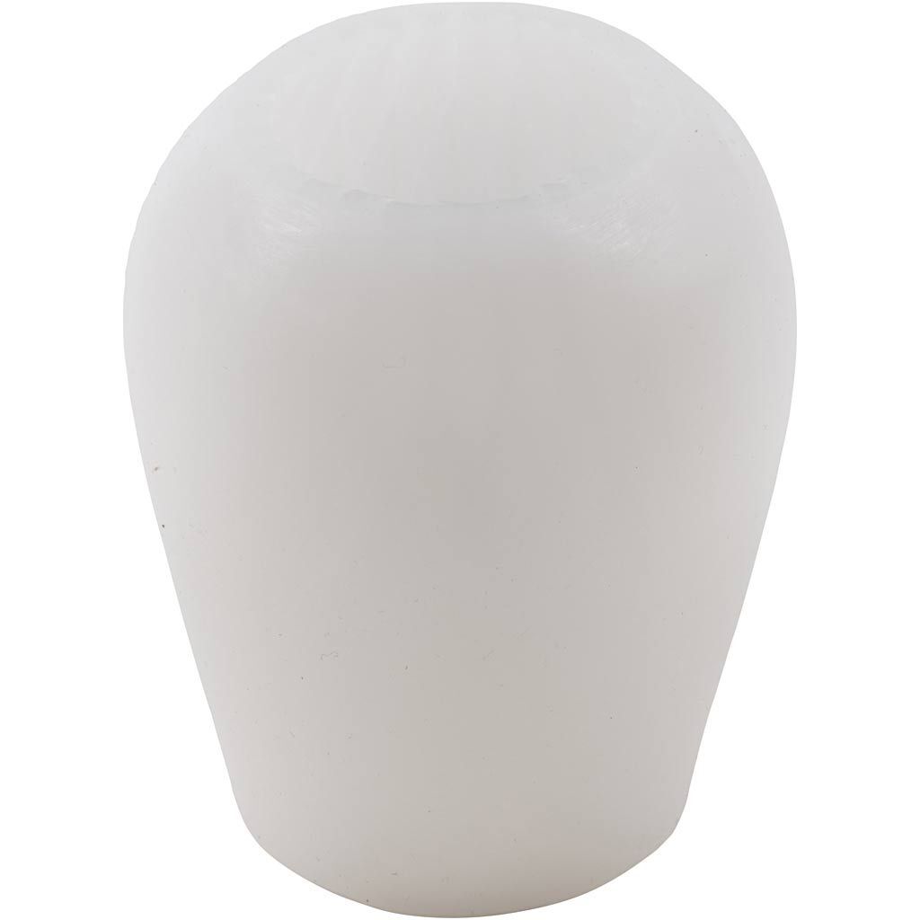 Silikonform, Gerippte Tropfenform, H�he 8 cm, Durchmesser 7 cm Bild 3