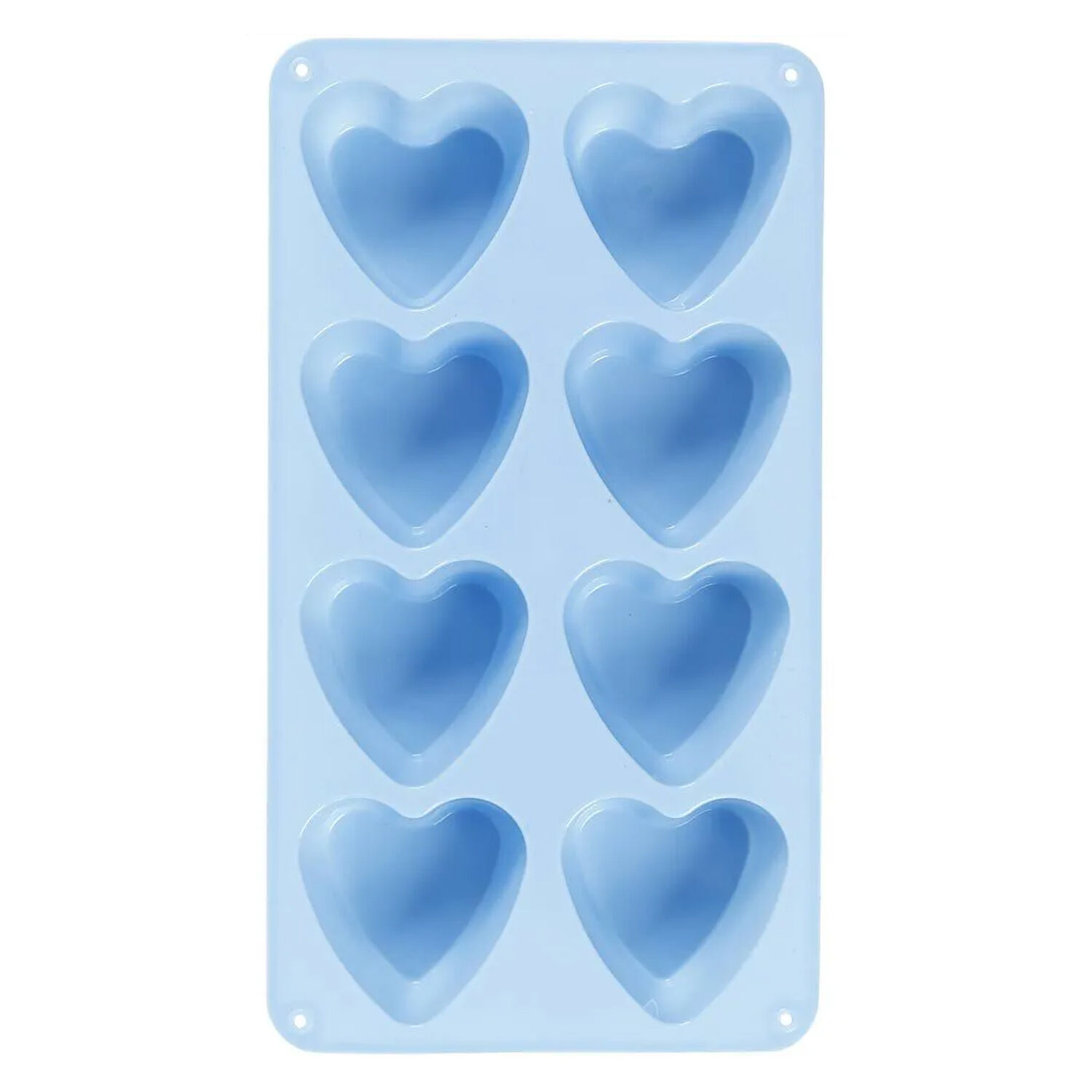 NEU Silikonform, Herz, H 3,5 cm, L 35 cm, B 21 cm, Lochgr��e 70x60 mm, 100 ml, 1 Stk. Bild 2