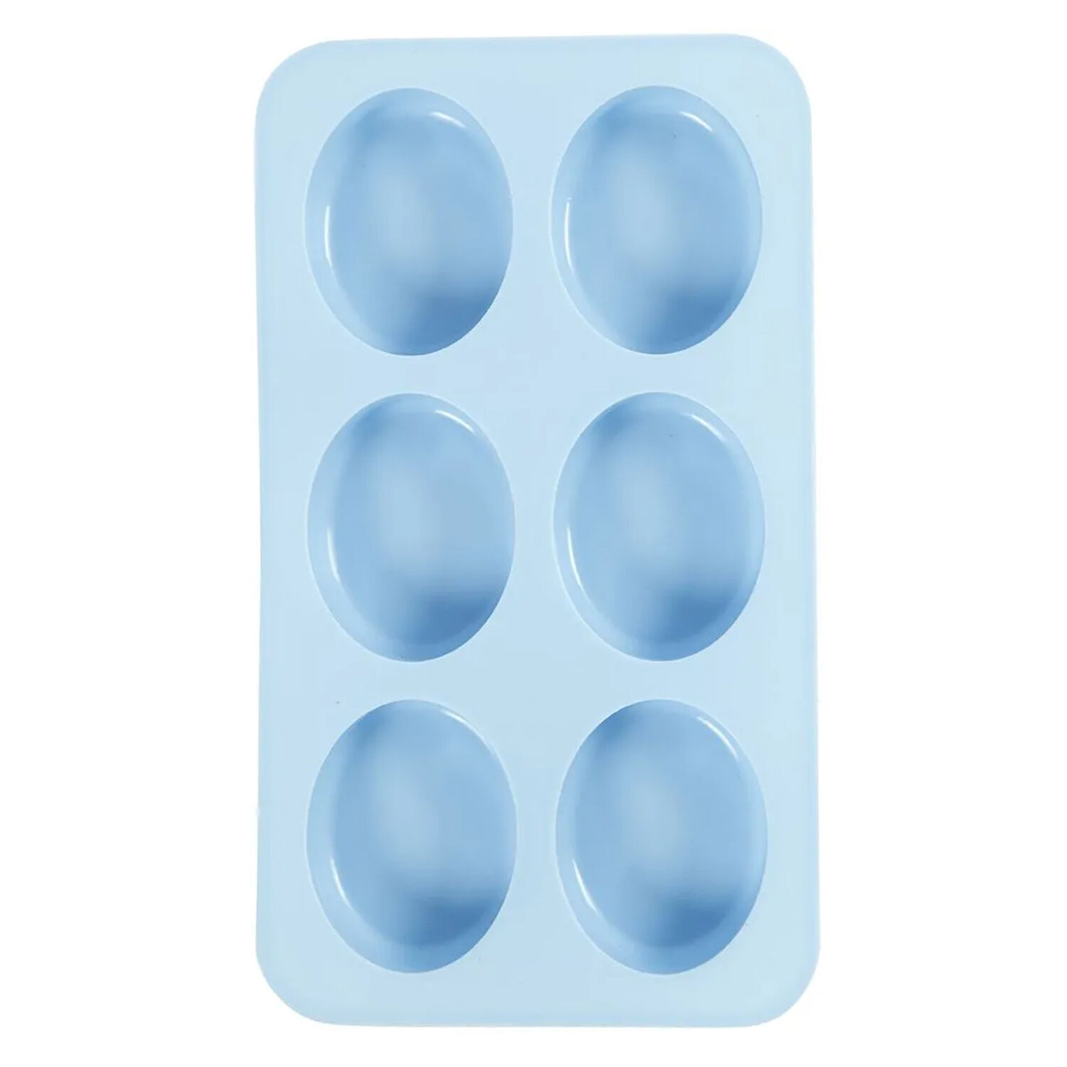 NEU Silikonform Oval, H 2,5 cm, L 28 cm, B 16 cm, Lochgr��e 7,8 x 6,1 cm, 100 ml, 1 Stk. Bild 2