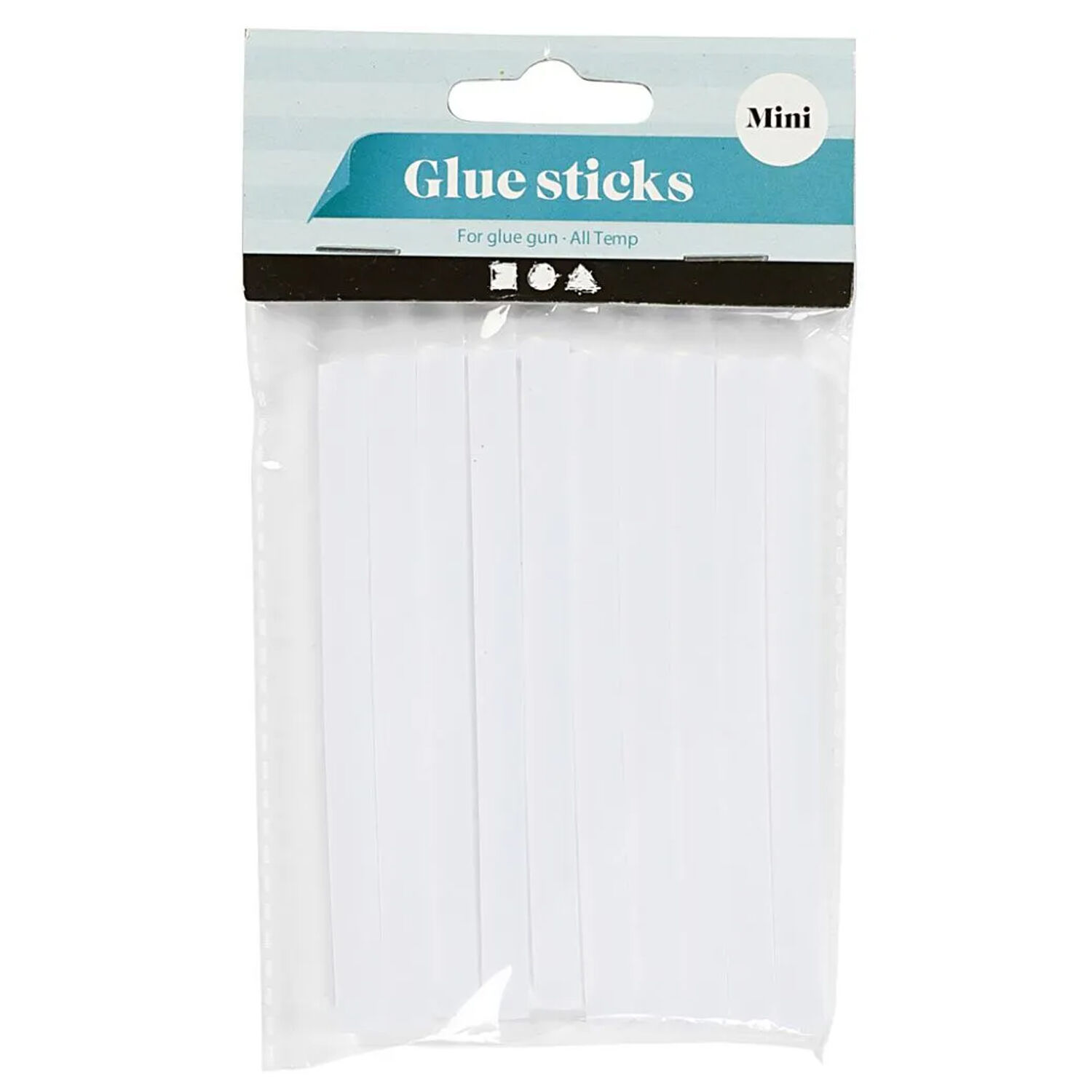 NEU Hei�klebesticks, transparent, 7 mm, 10 St�ck Bild 2