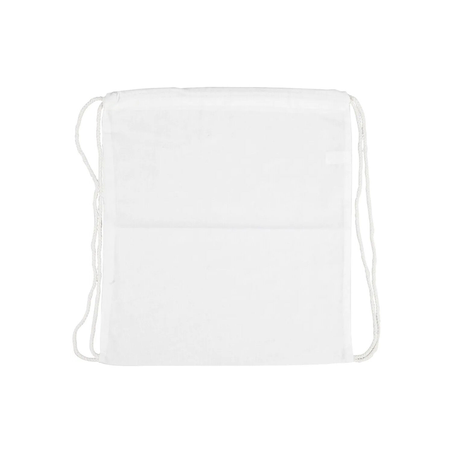 NEU Beutel mit Kordelzug, 100% Baumwolle, 37x41cm, Wei�
