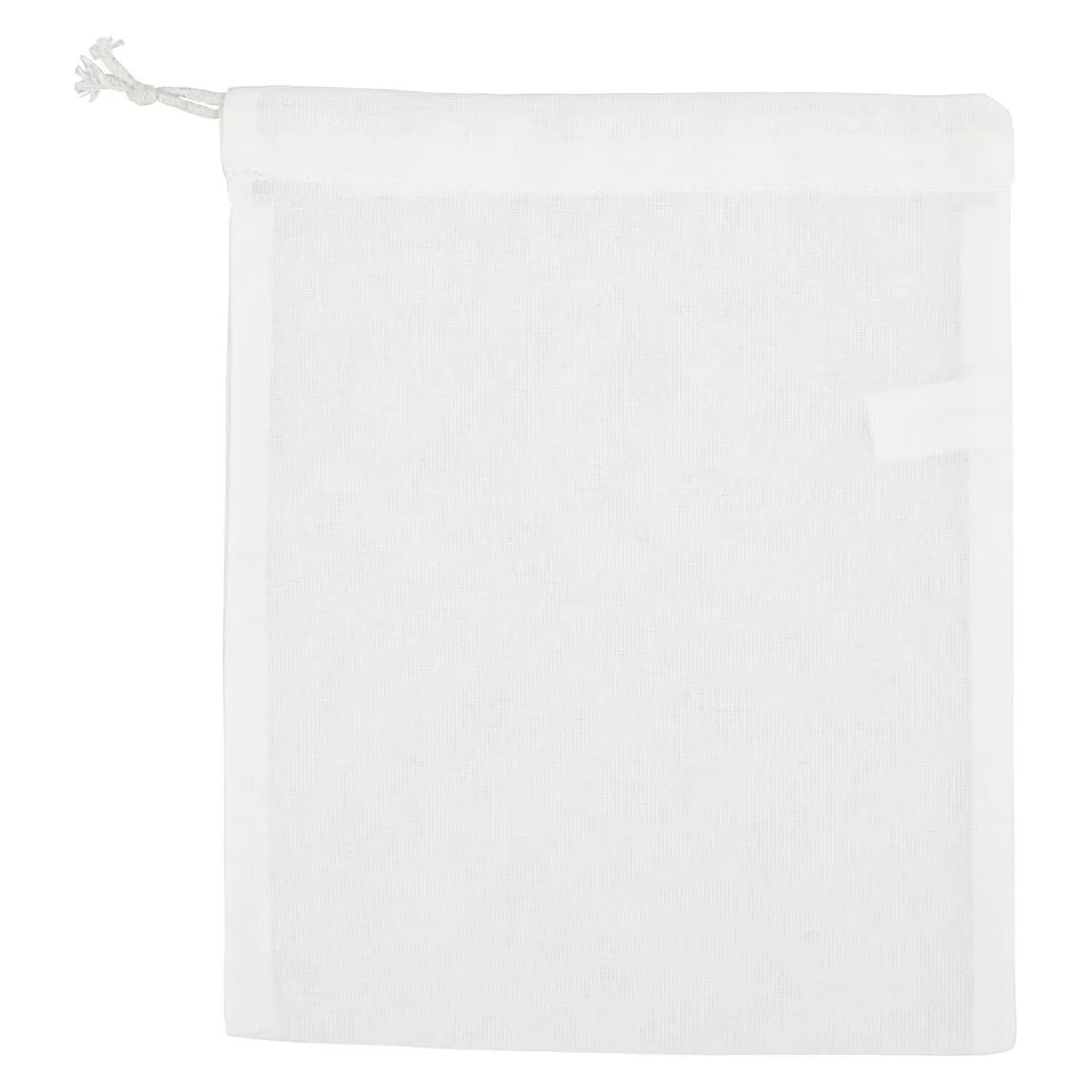 NEU Stoffbeutel, Wei�, Gr��e 21x25 cm, 130 g, 1 Stk.