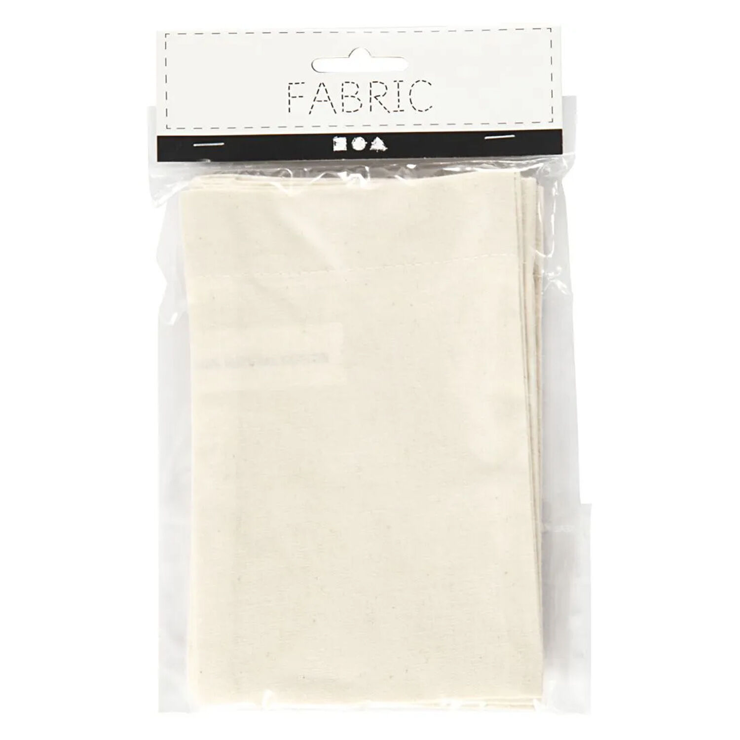 NEU Stoffbeutel, Hellnatur, Gr��e 10x15 cm, 115 g, 4 Stk. Bild 2