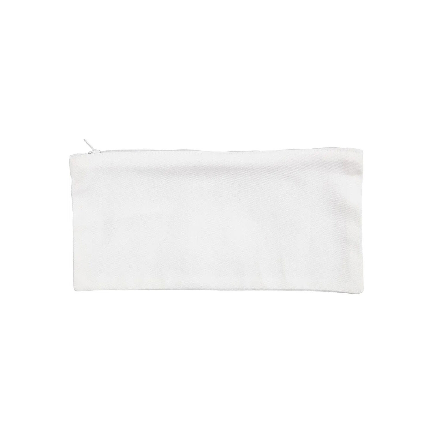 NEU M�ppchen mit Rei�verschluss / Federm�ppchen, 11x23 cm, Wei�