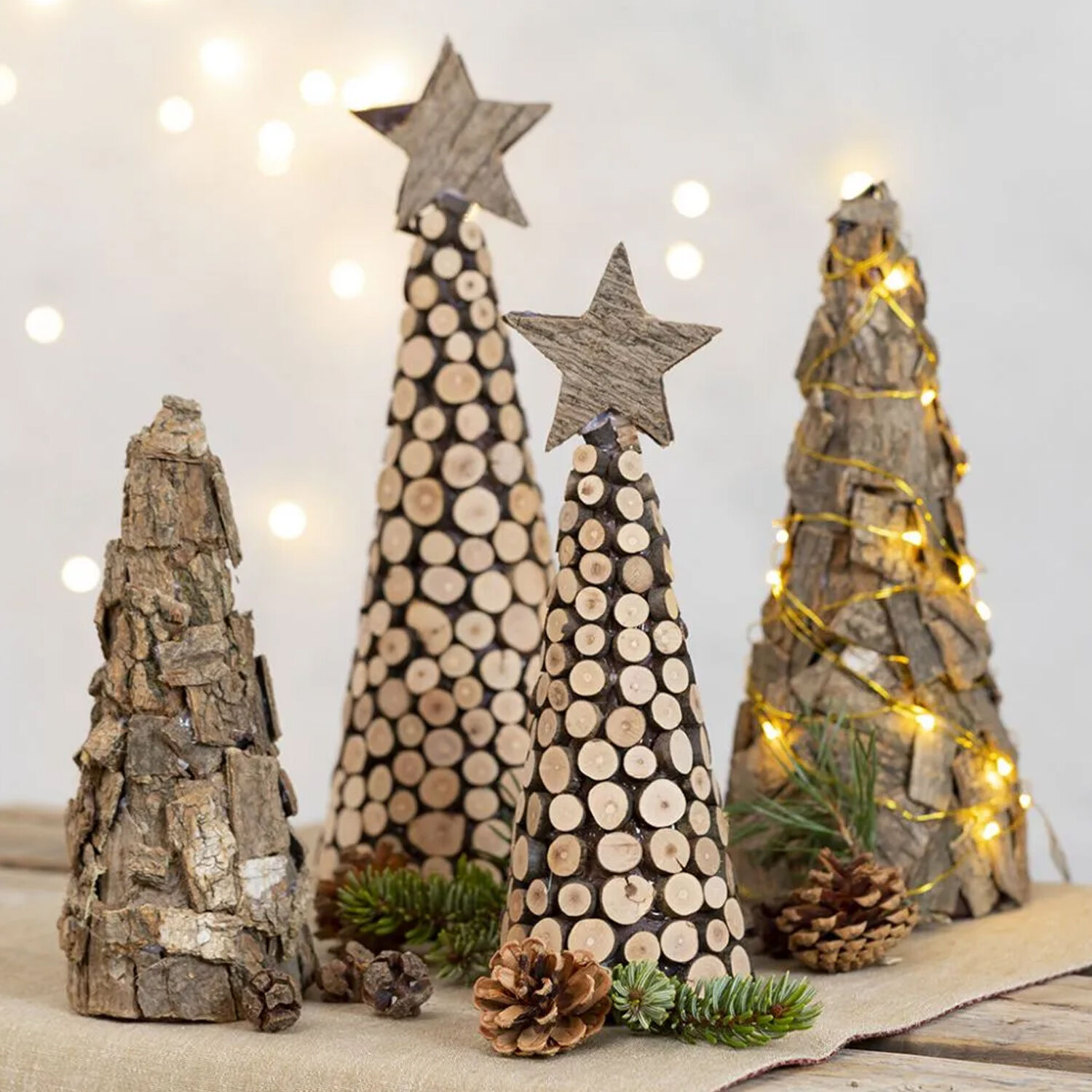 NEU Mini Holzscheiben Mix, � 7-10 mm, St�rke 4-5 mm, 230 g Bild 4