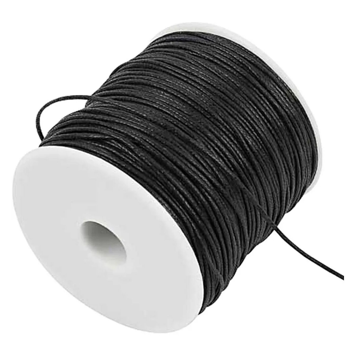 NEU Baumwollkordel Schwarz, St�rke 1 mm, L�nge 100 m Bild 2