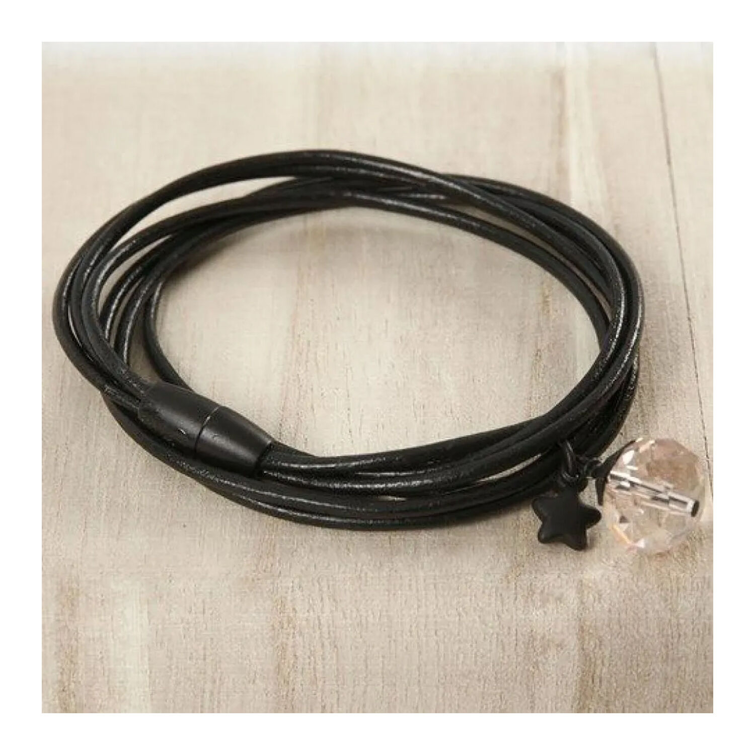 NEU Lederband Schwarz, St�rke 2 mm, L�nge 10 m Bild 2