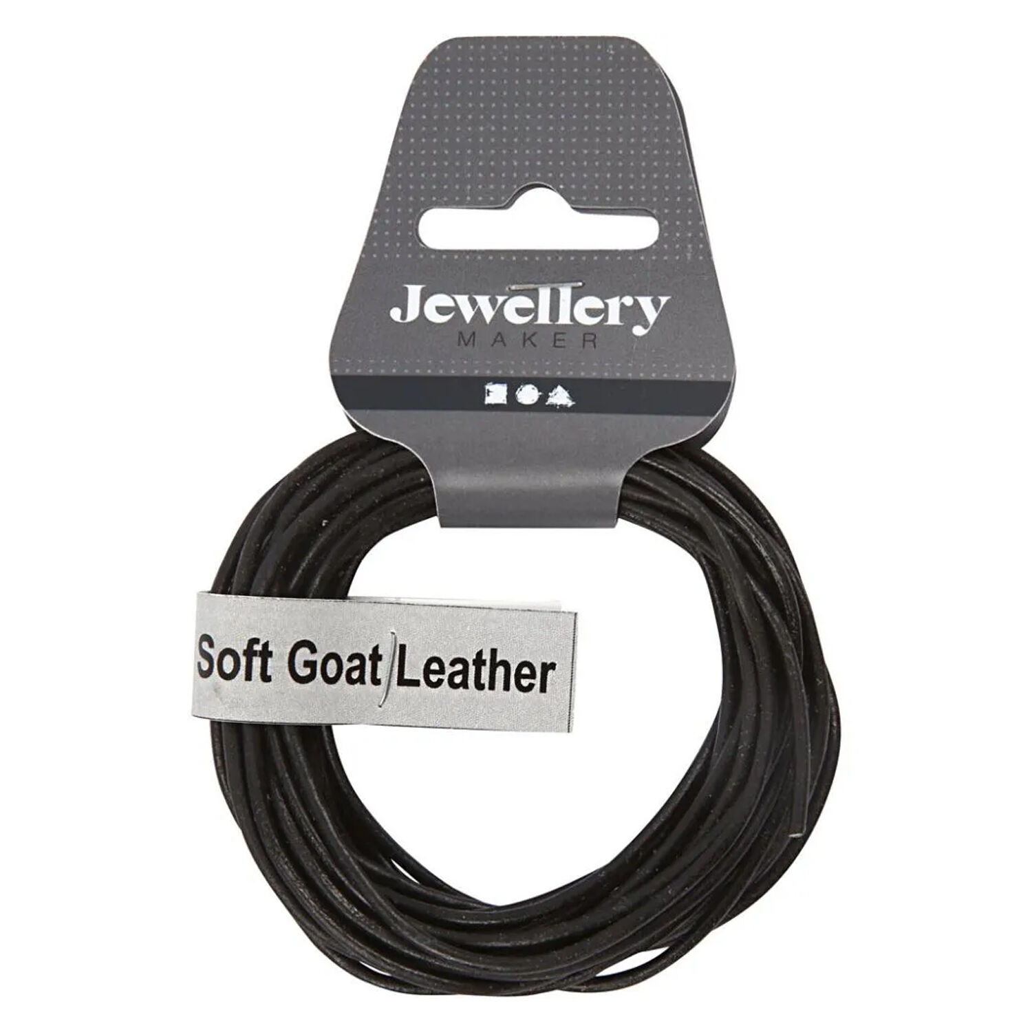NEU Lederband Schwarz, St�rke 2 mm, L�nge 4 m