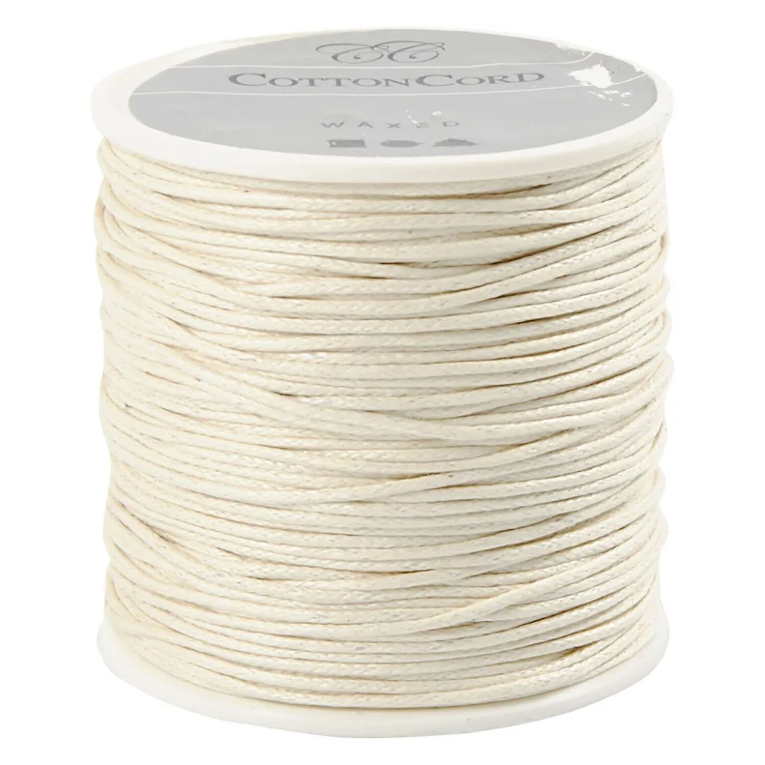 NEU Baumwollband Naturwei�, St�rke 1 mm, L�nge 40 m Bild 2