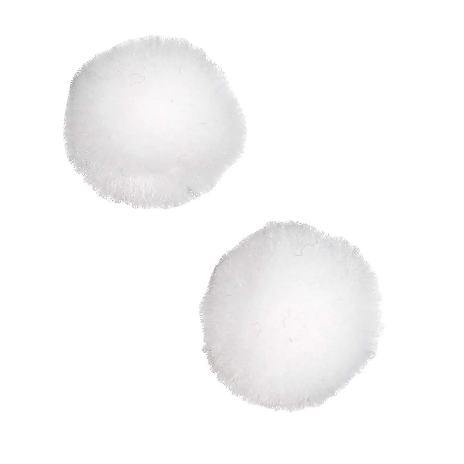 NEU Pompons Wei�, 20 mm, 100 St�ck