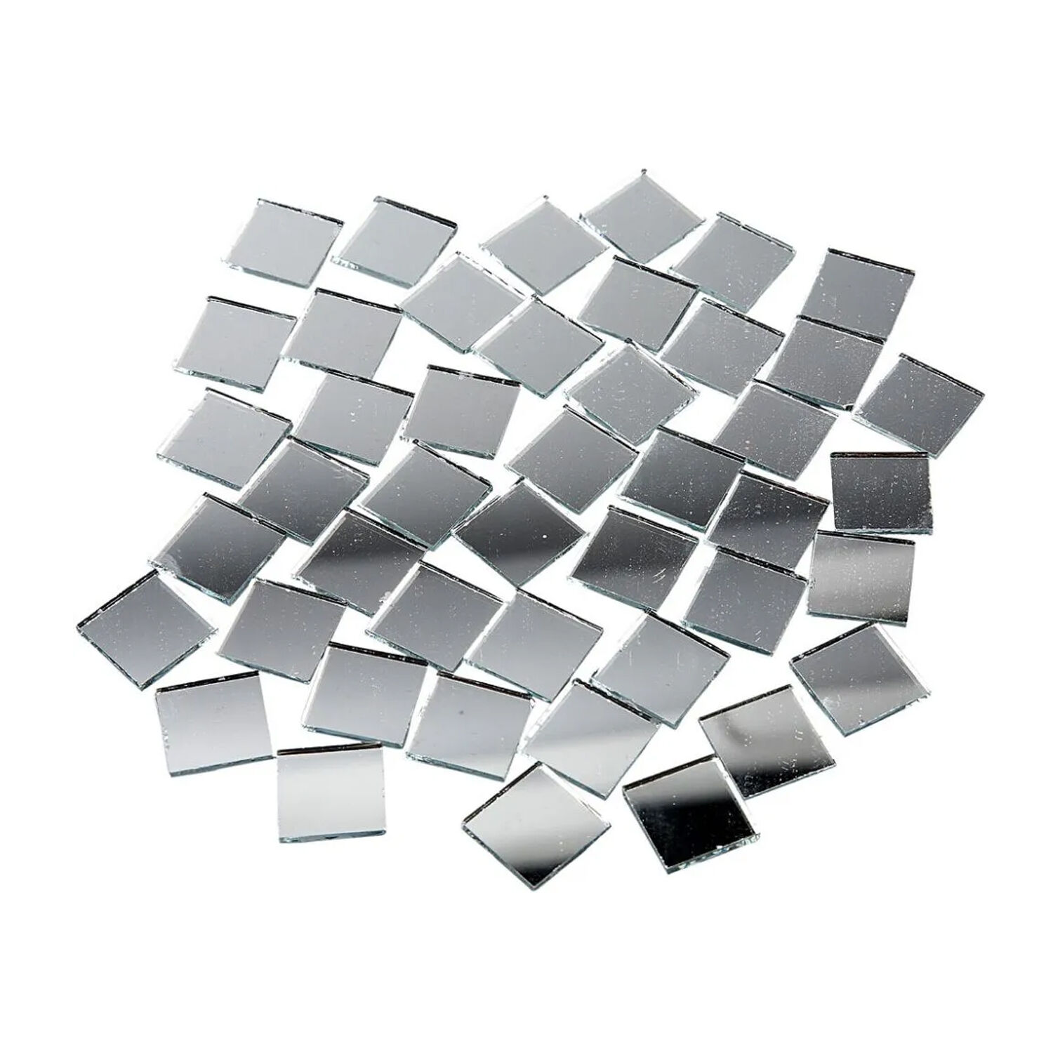 NEU Gro�packung Spiegelmosaik Eckig, 500 St�ck, 16 x 16 mm Bild 2