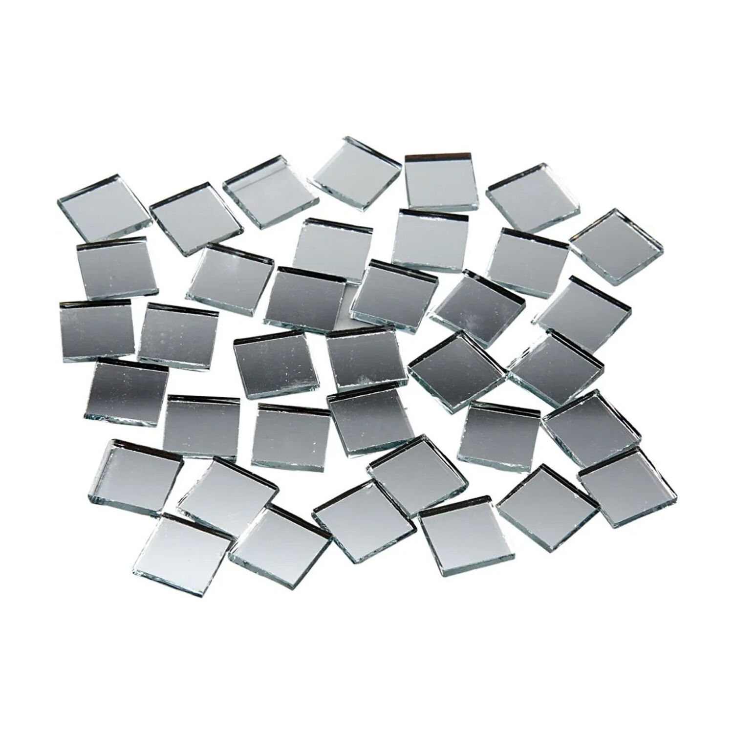 NEU Gro�packung Spiegelmosaik Eckig, 500 St�ck, 10 x 10 mm Bild 2