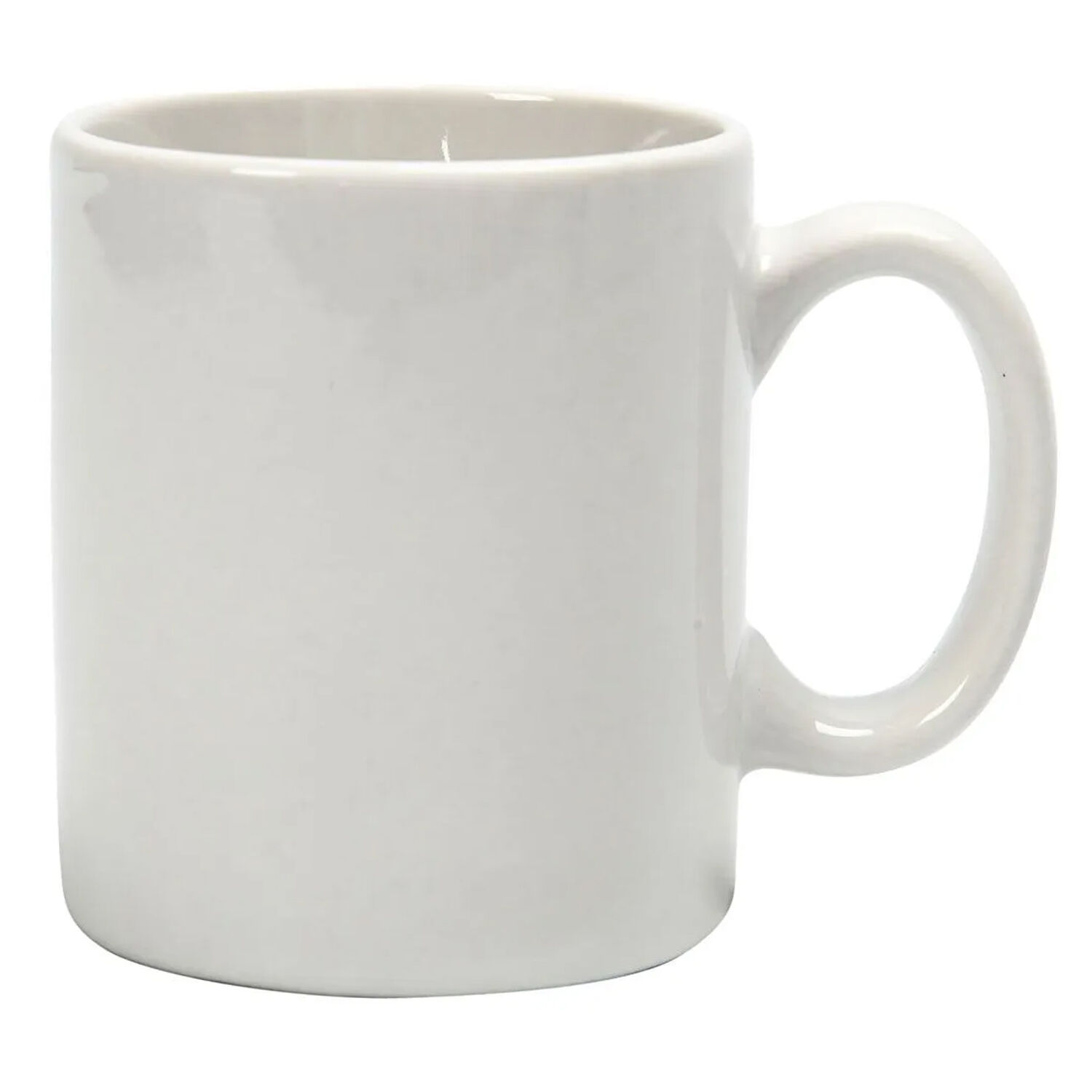 NEU Becher, Wei�, H 7 cm, � 6 cm, 1 Stk.
