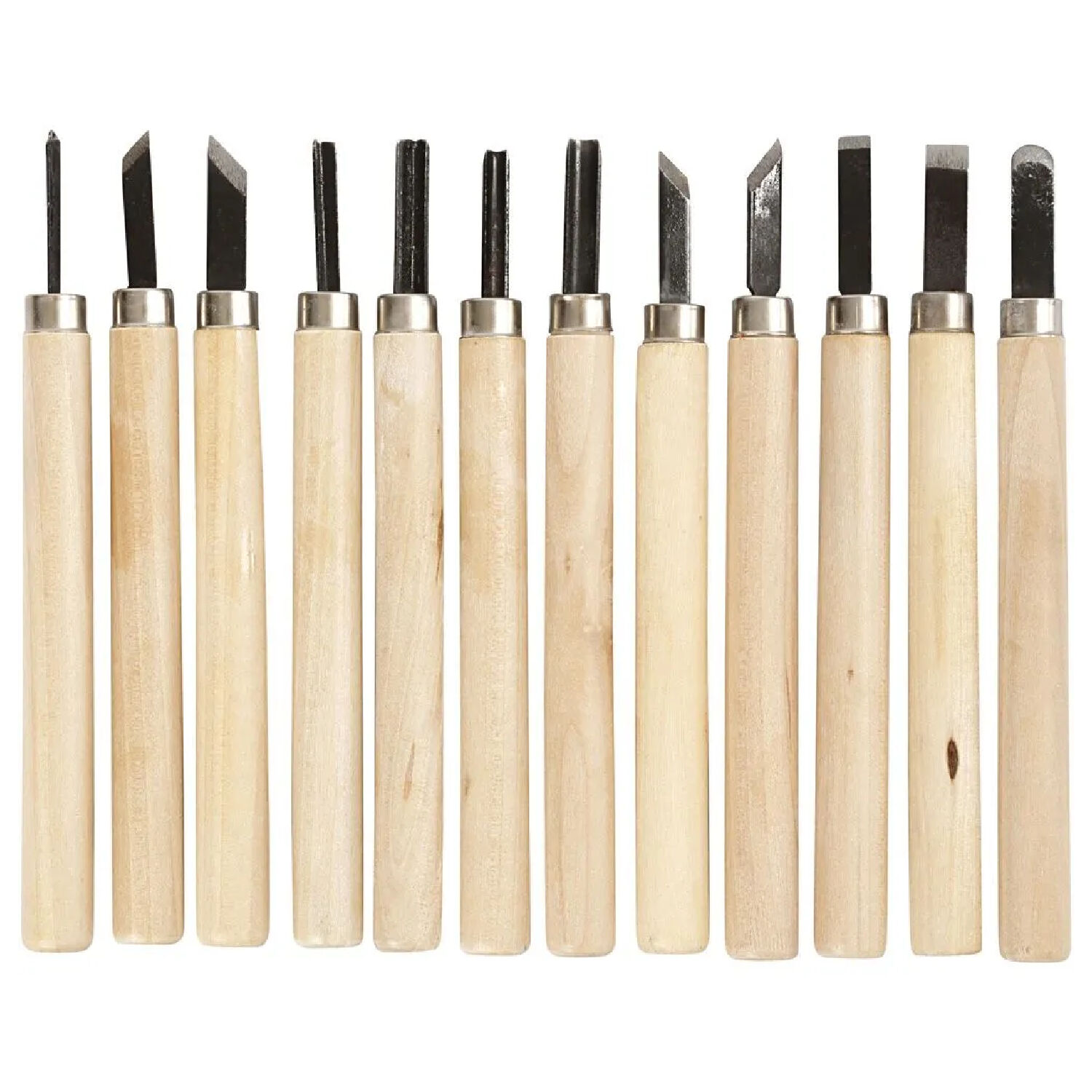 NEU Schnitzwerkzeug-Sortiment, f�r Holz und Speckstein, 12 St�ck Bild 2