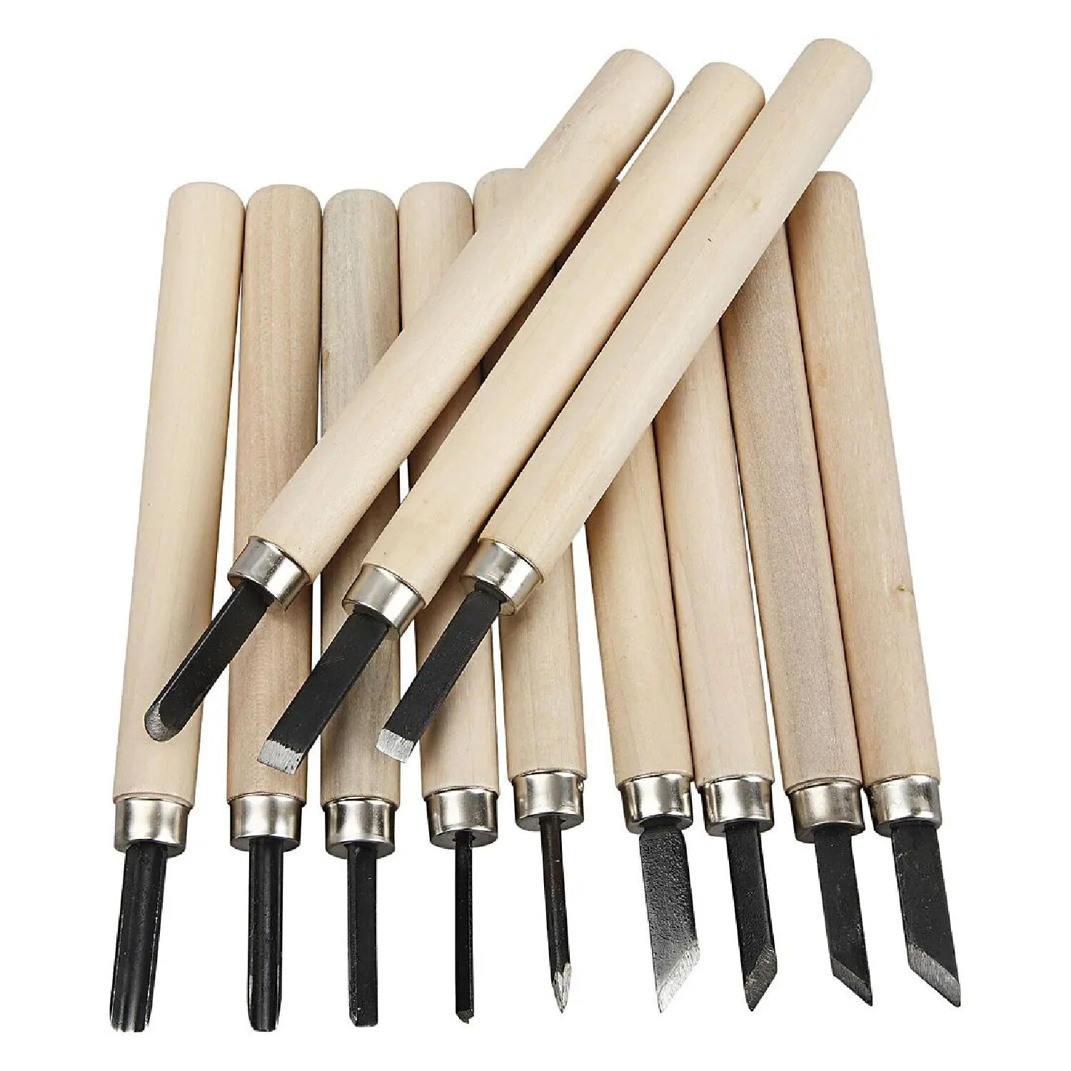 NEU Schnitzwerkzeug-Sortiment, f�r Holz und Speckstein, 12 St�ck Bild 3