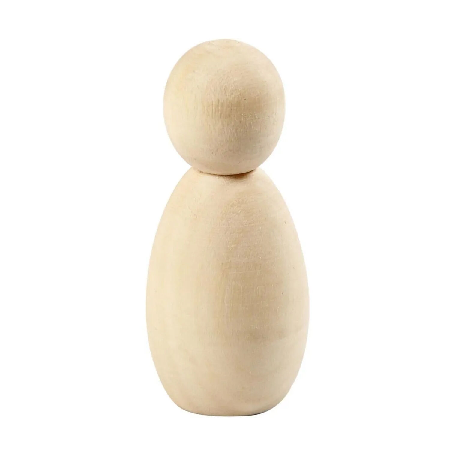 NEU Kegelfigur / Spielfigur aus Holz, 6 cm, 5 St�ck