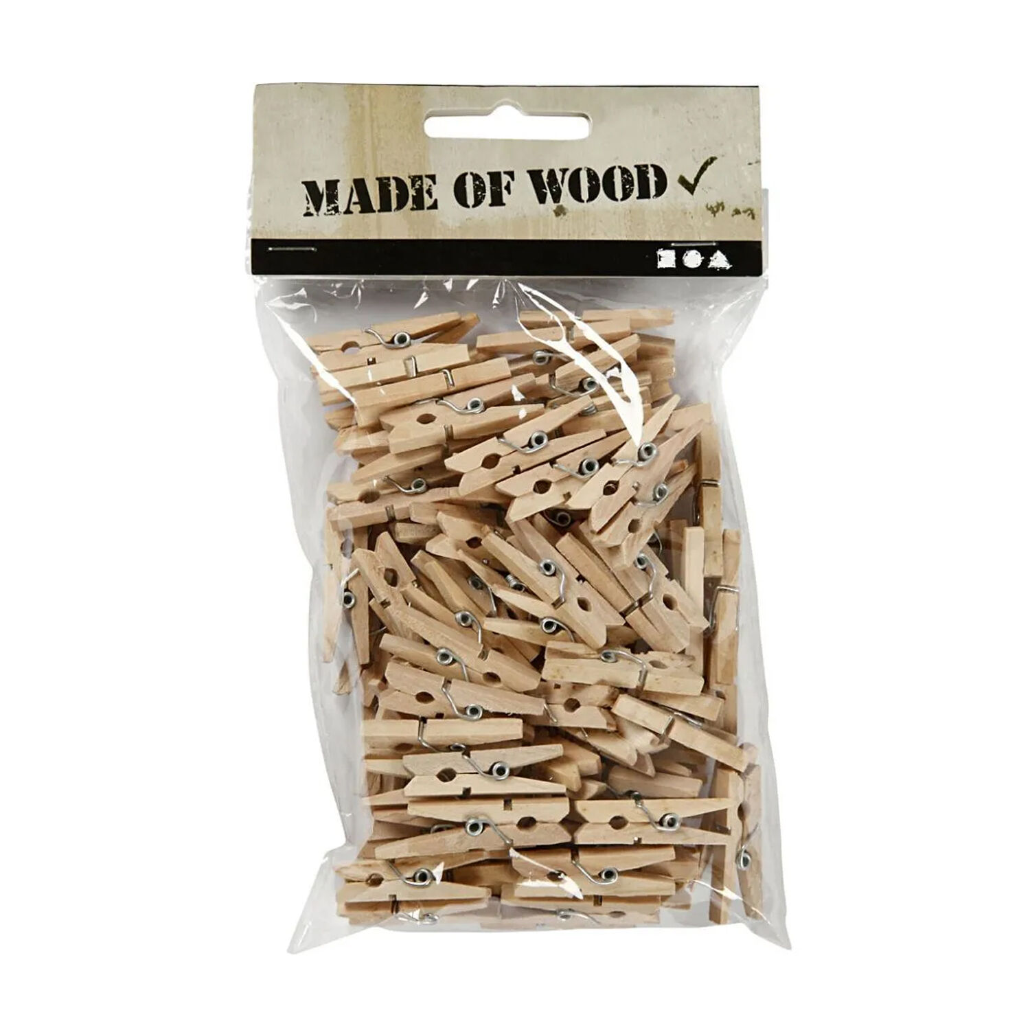 NEU W�scheklammern / Holzklammern, 3 mm x 3 cm, 100 St�ck Bild 2