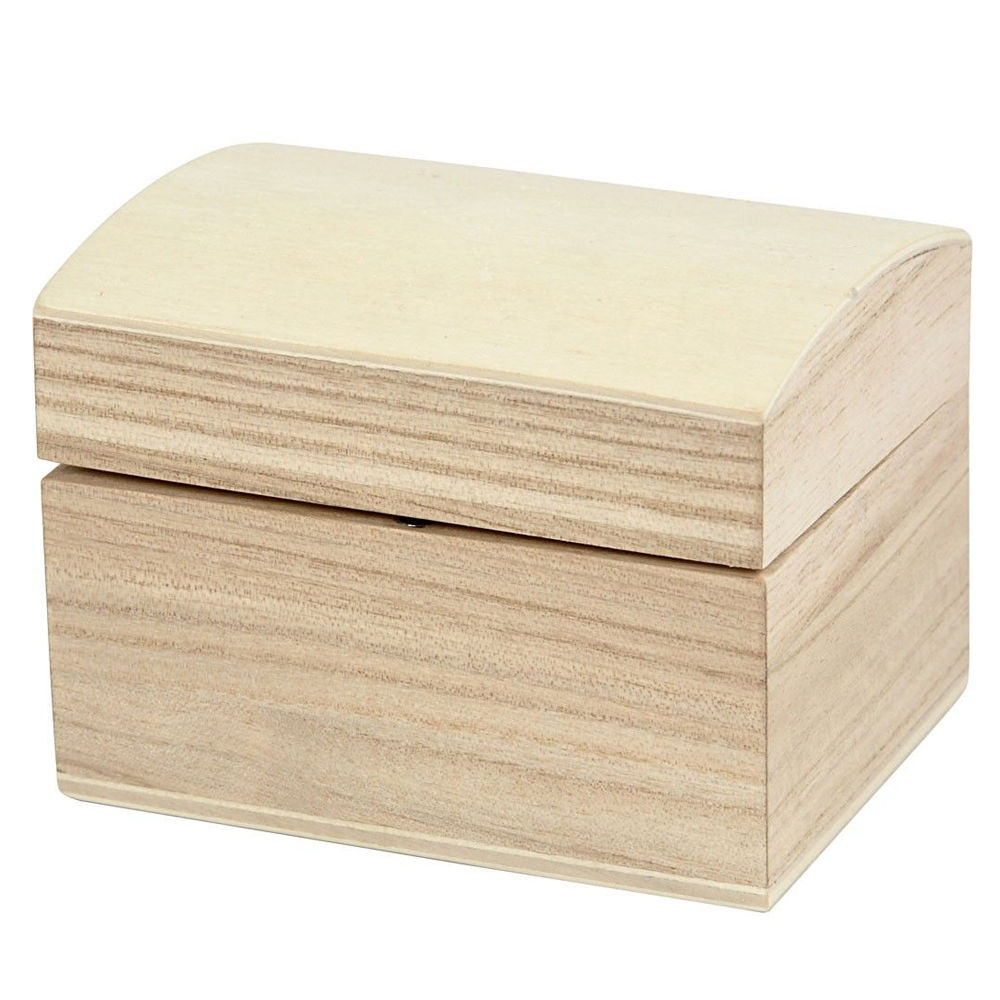 Kleine Holztruhe, 8x6x4,5cm, 1 St�ck