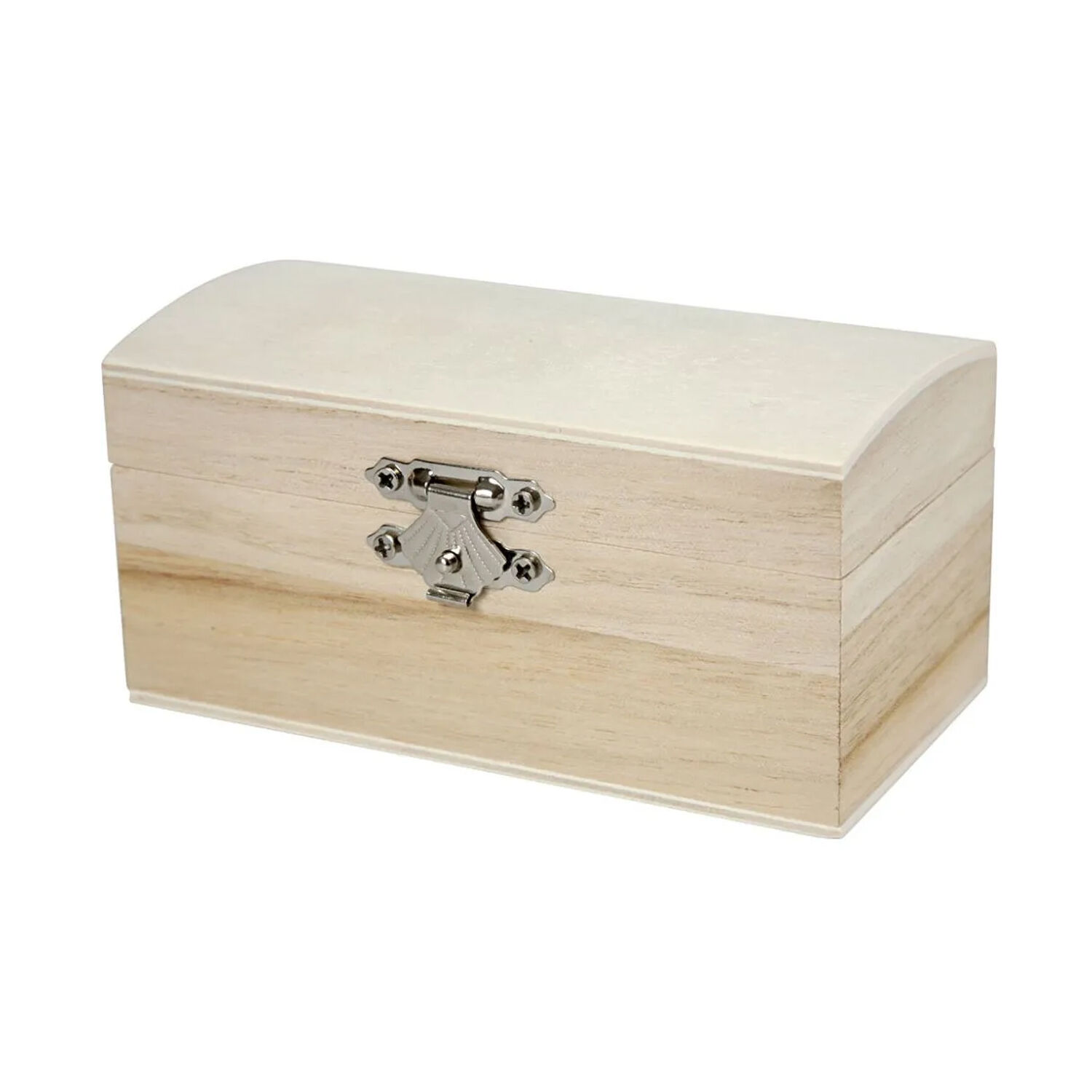 NEU Truhe aus Holz mit Klappverschluss, 11,5 x 5,8 x 5,8 cm, 1 St�ck