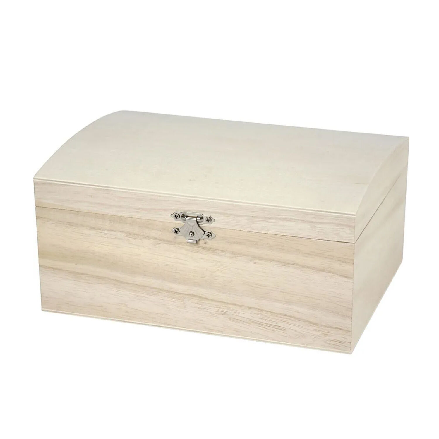 NEU Gro�e Truhe aus Holz mit Klappverschluss, 21,5 x 15,8 x 10,5 cm, 1 St�ck