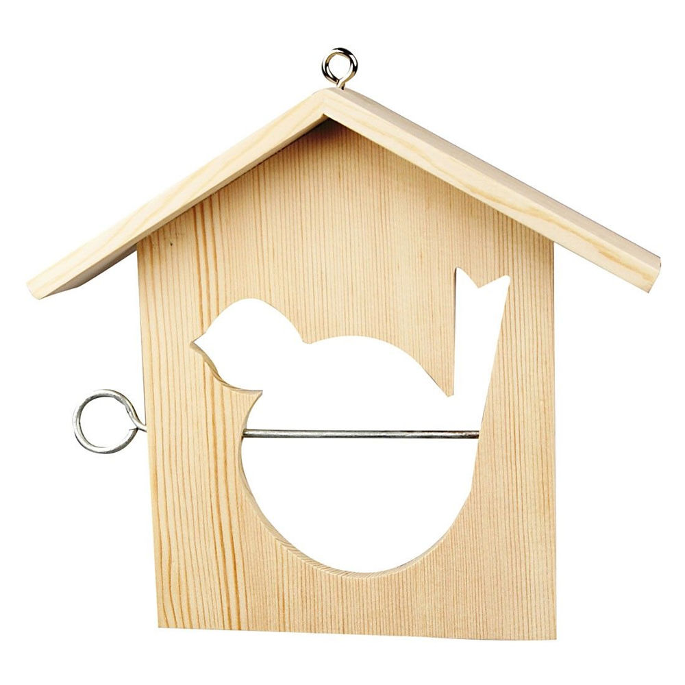 Vogelfutterhaus f�r Meisenkn�del, 19x21 cm