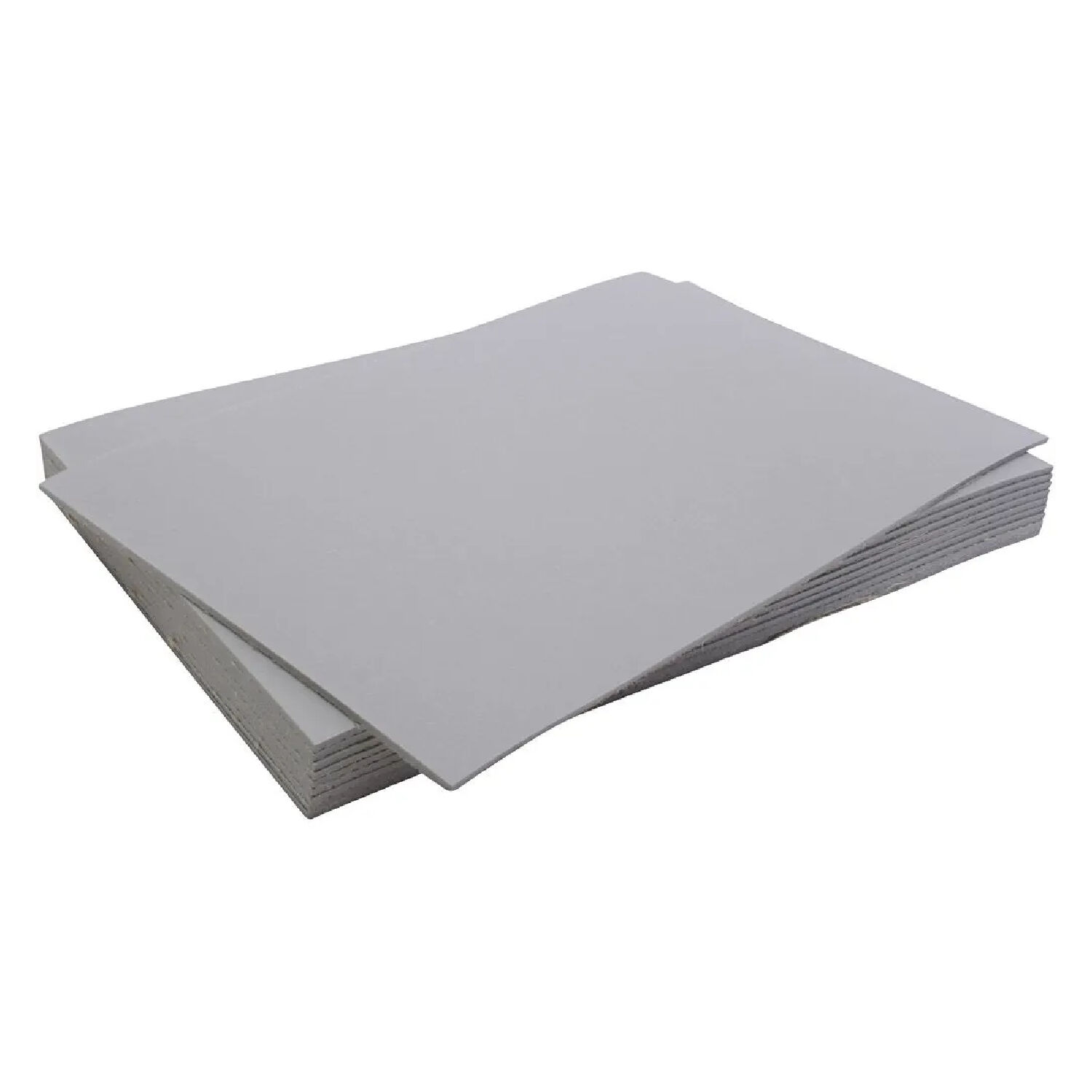 NEU Linoleum f�r Linoldruck, 15 x 20 cm, Dicke 3 mm, Grau, 1 St�ck