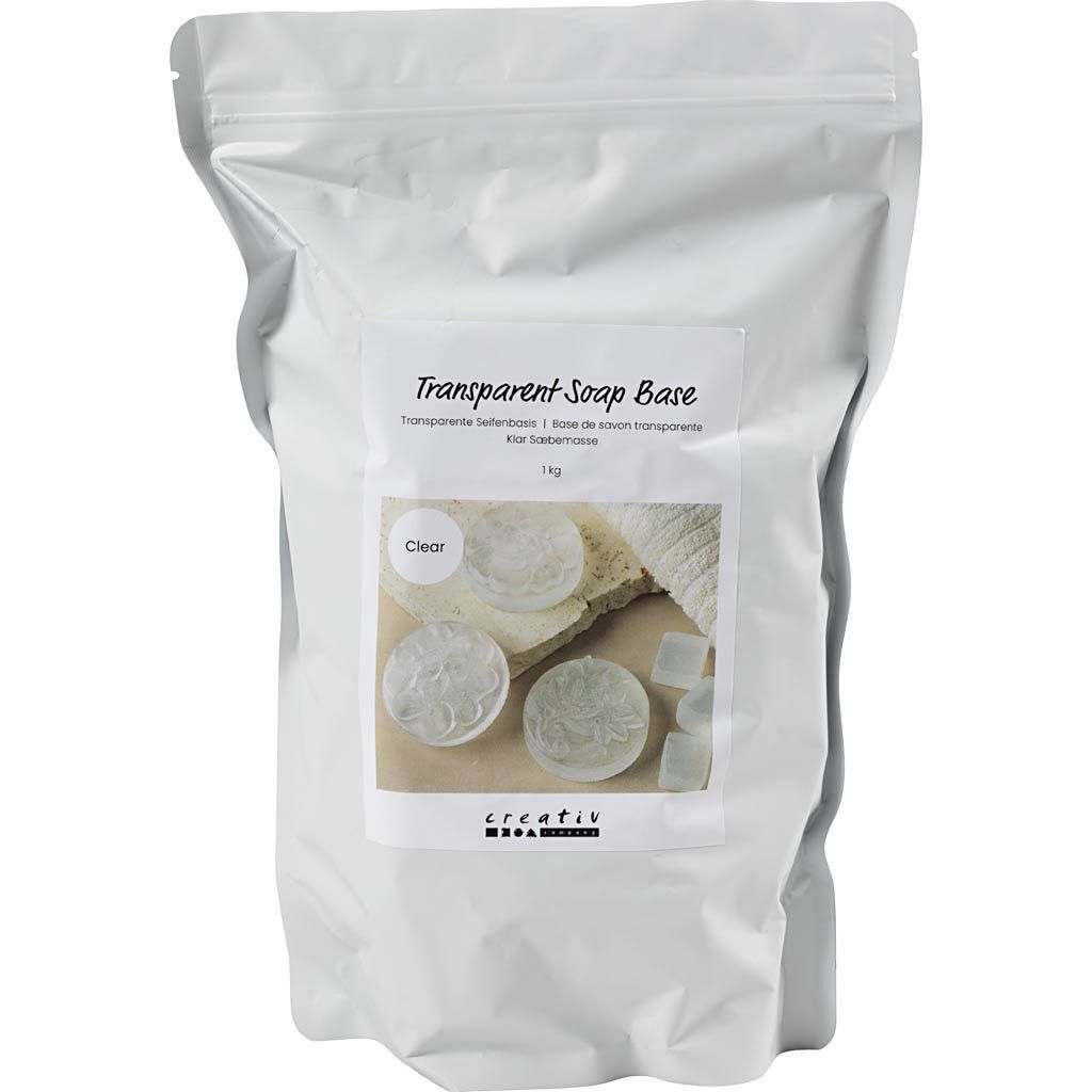 Klare Seifenbasis, Granulat, 1000 g