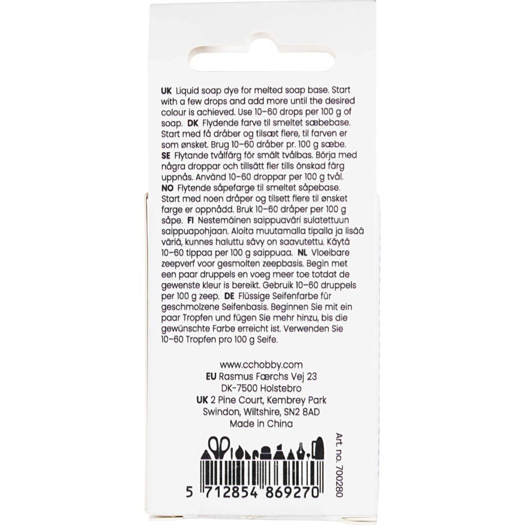 Seifenfarbe, Gelb, 10 ml, 1 Fl�schchen Bild 3