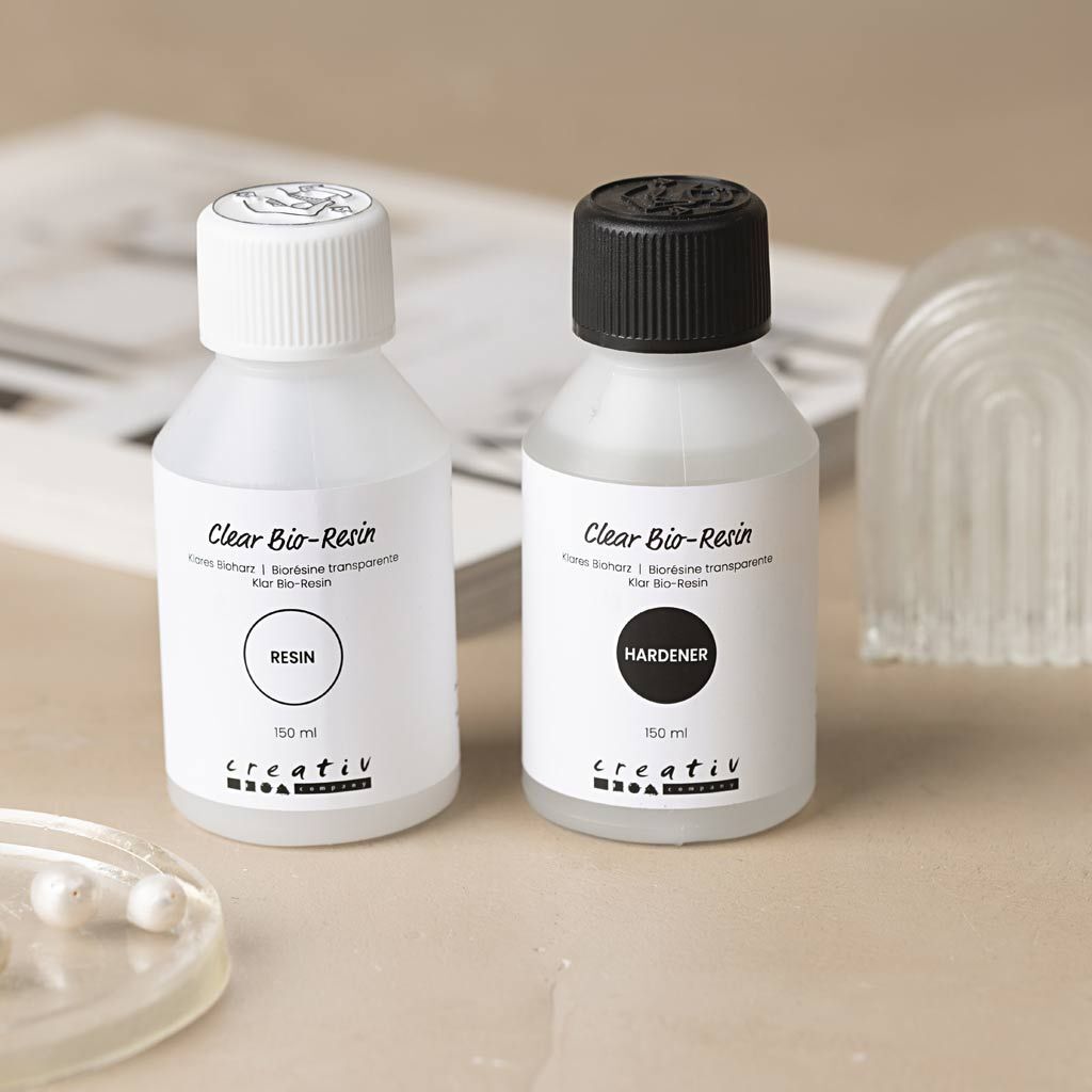 Klares Bio-Gie�harz, Transparent, 2x150 ml Bild 3
