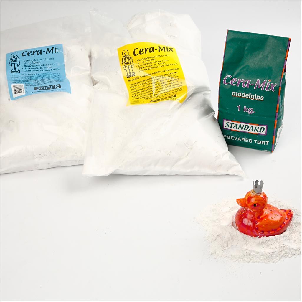Cera-Mix Gie�masse Exklusiv, Wei�, 5 kg Bild 2