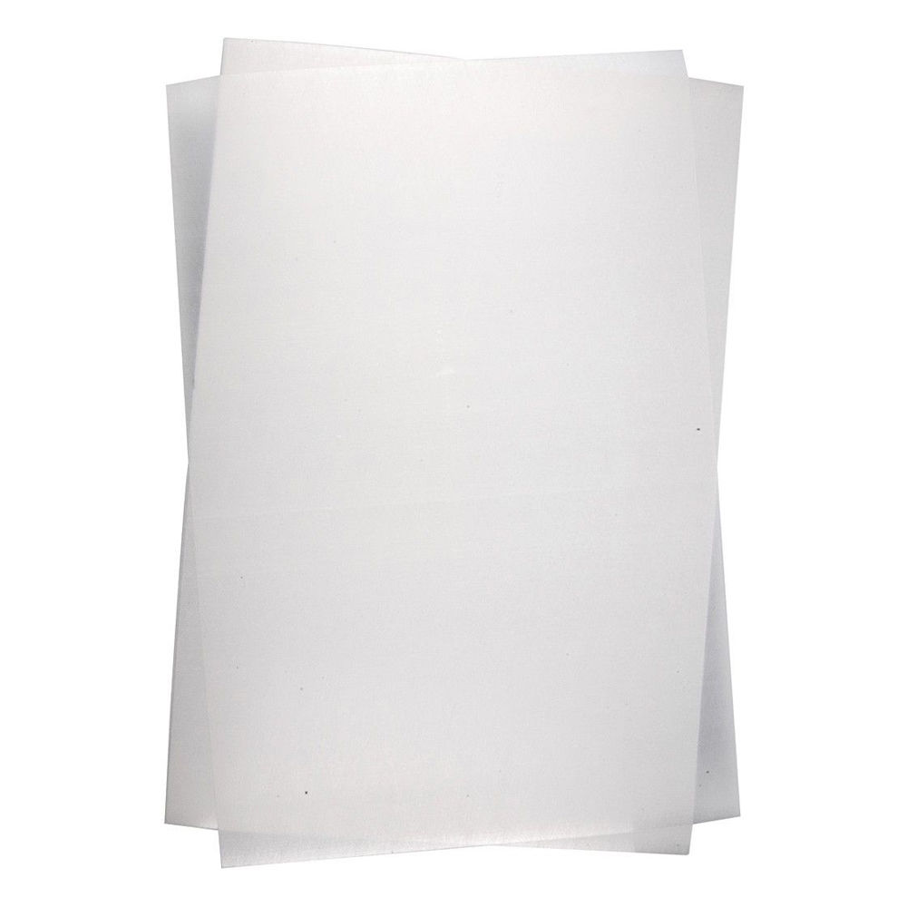 Schrumpffolie, mattwei�, 10 Blatt
