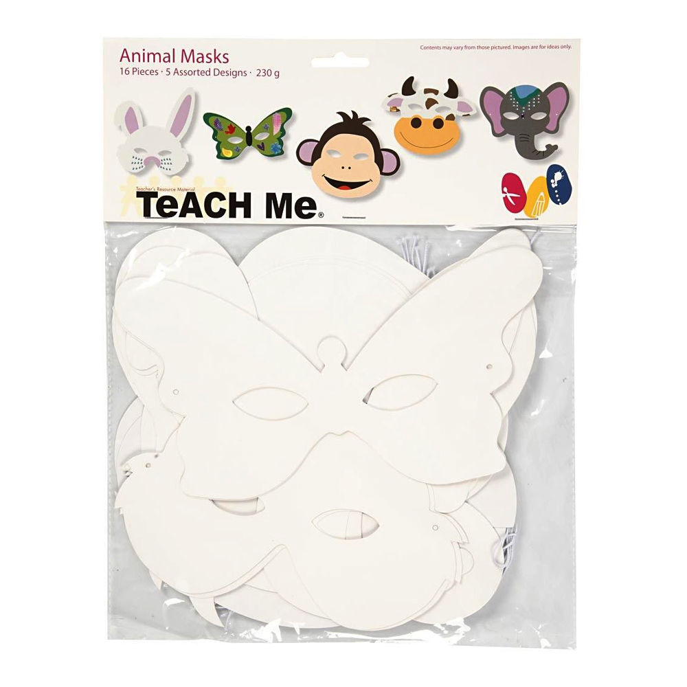 TeACH Me Tier- Masken, 16 St�ck