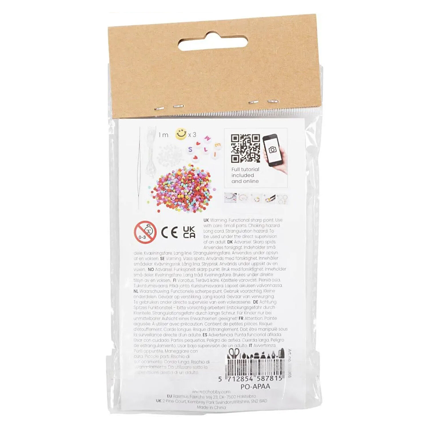 NEU Mini Bastelset Schmuck, Smiley - DIY Set Bild 2