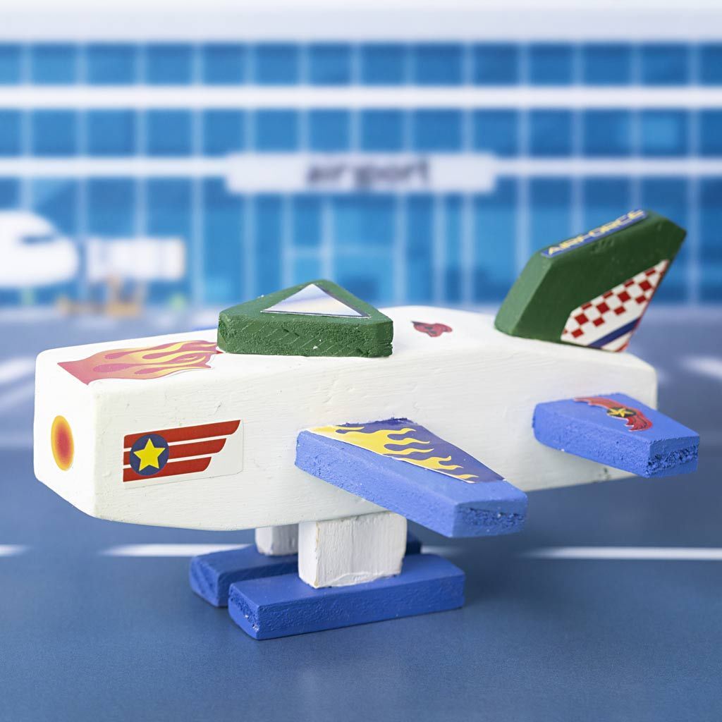 Kreativ Set Malen, Flugzeug Bild 4