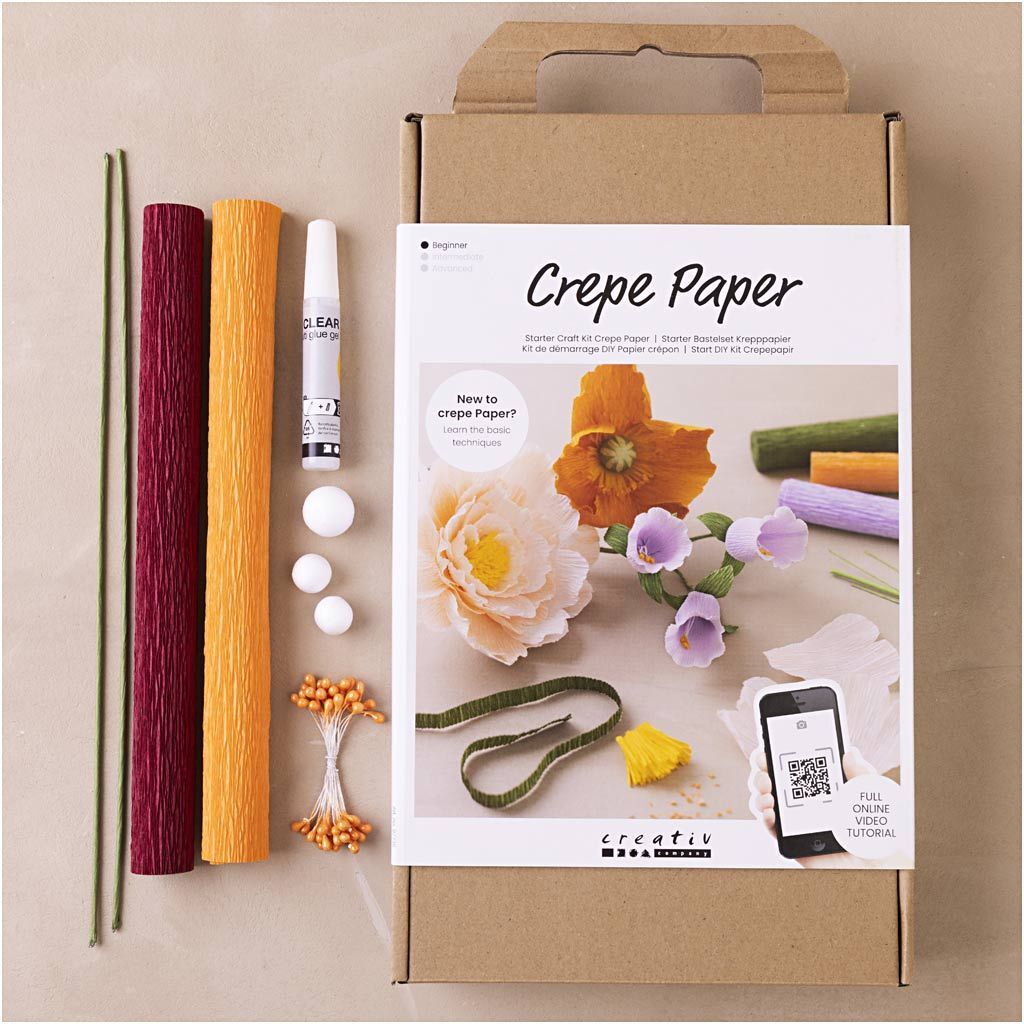 Starter Kreativ Set Floristen-Krepppapier, Sortierte Farben Bild 4