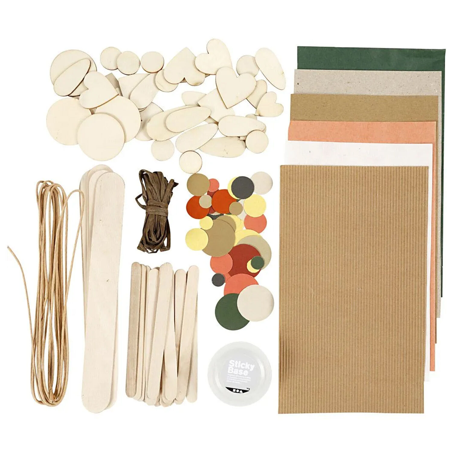 NEU Bastelsortiment, Natur - DIY Set Bild 3