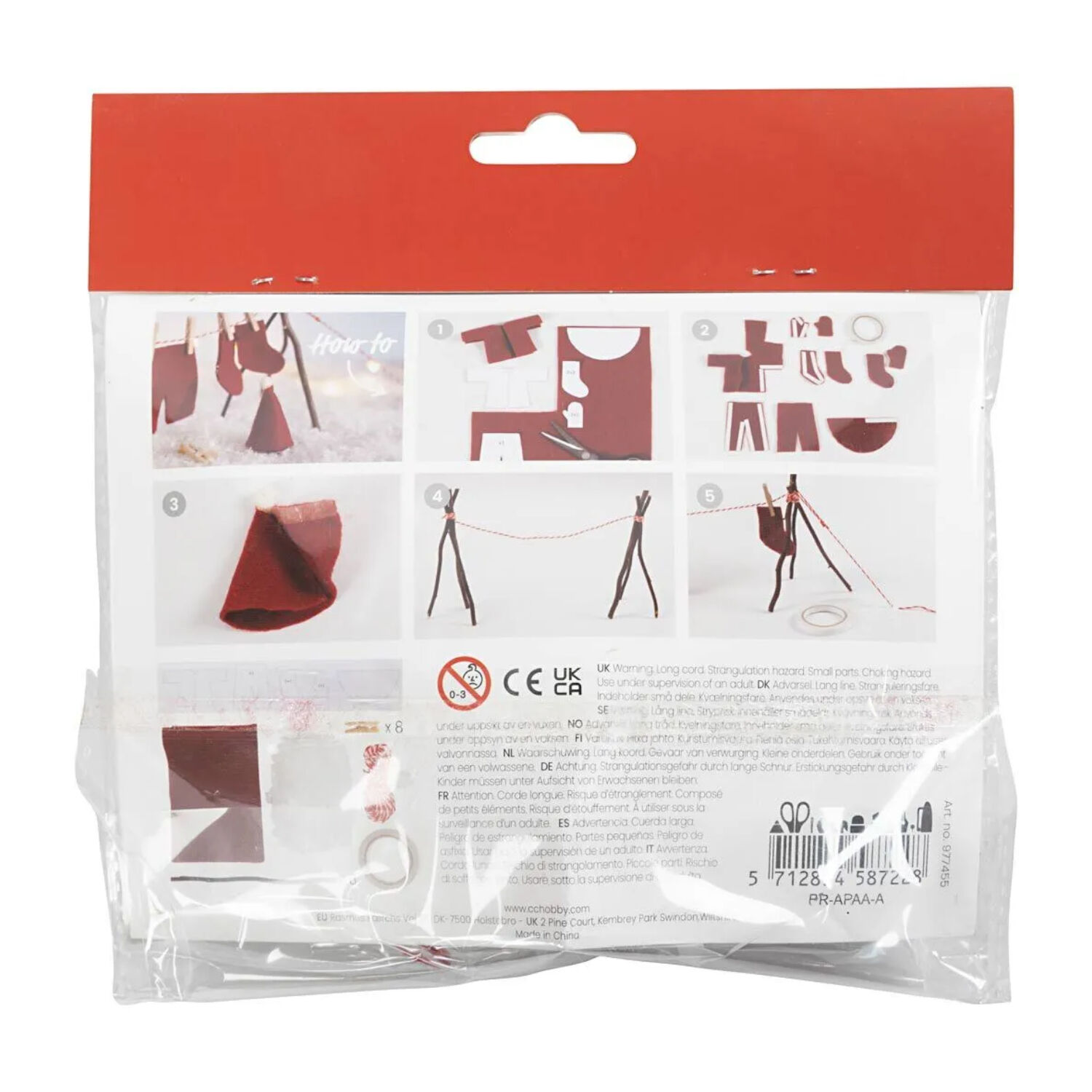NEU Bastel-Set Wichtel / Miniaturen, Kleidung & W�scheleine Bild 2