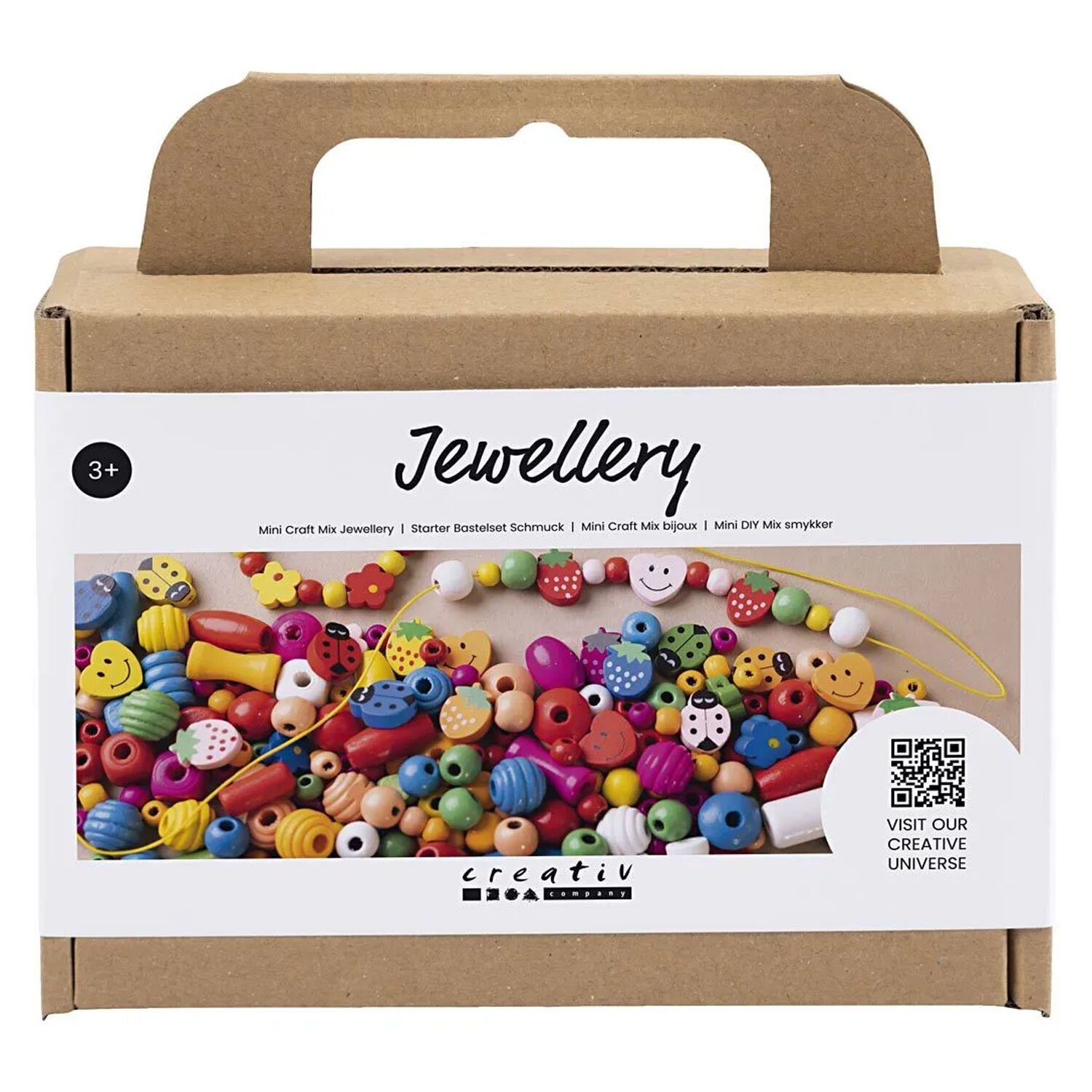 NEU Mini Bastel Mix Schmuck, Fr�hliche Farben - DIY Set