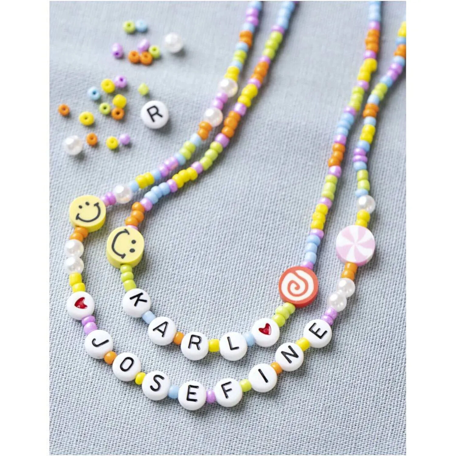 NEU Mini Kreativ Set Schmuck f�r 2 Halsketten Bild 4