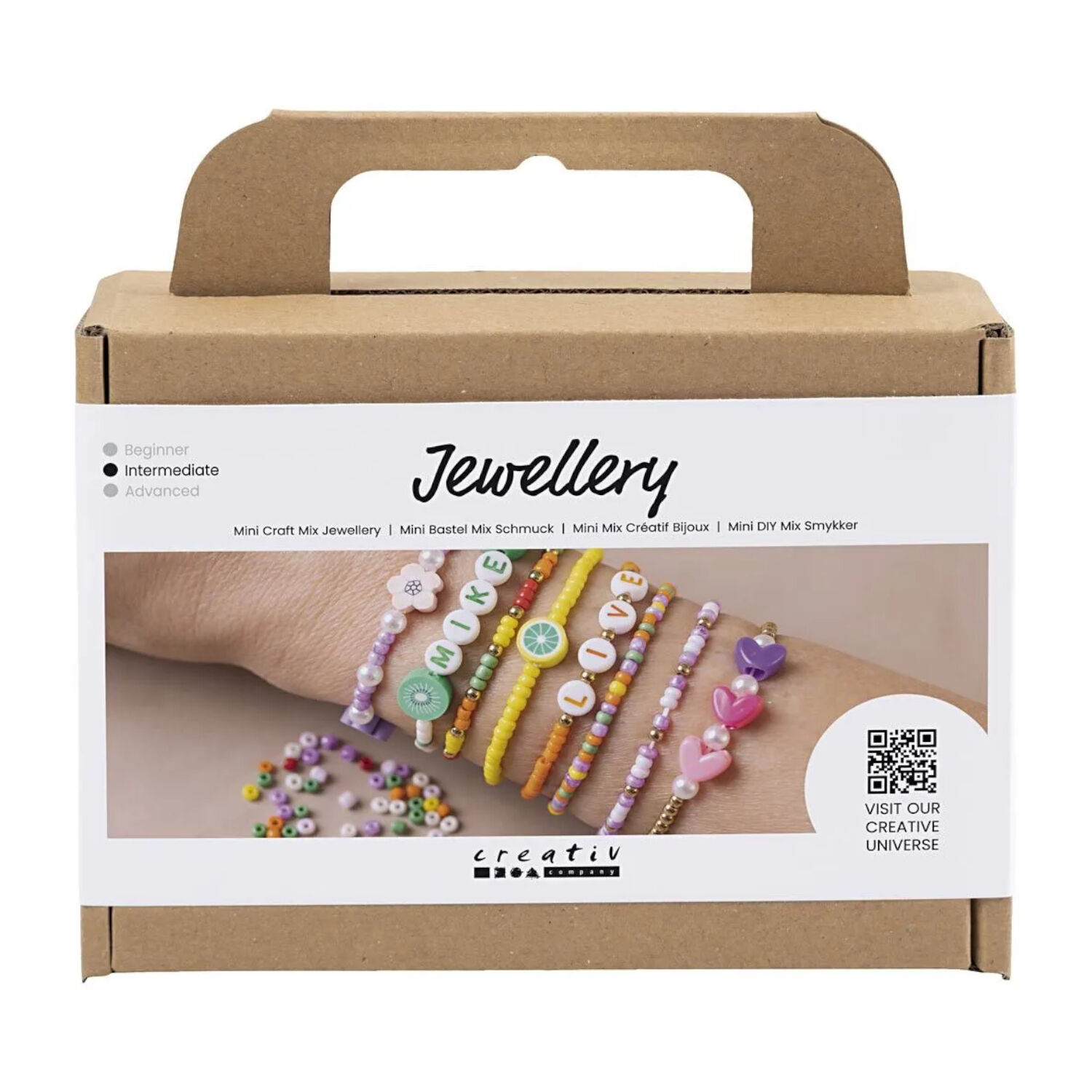 NEU Kreativ-Set Schmuck f�r Farbenfrohe Armb�nder, inkl. Material & Anleitung