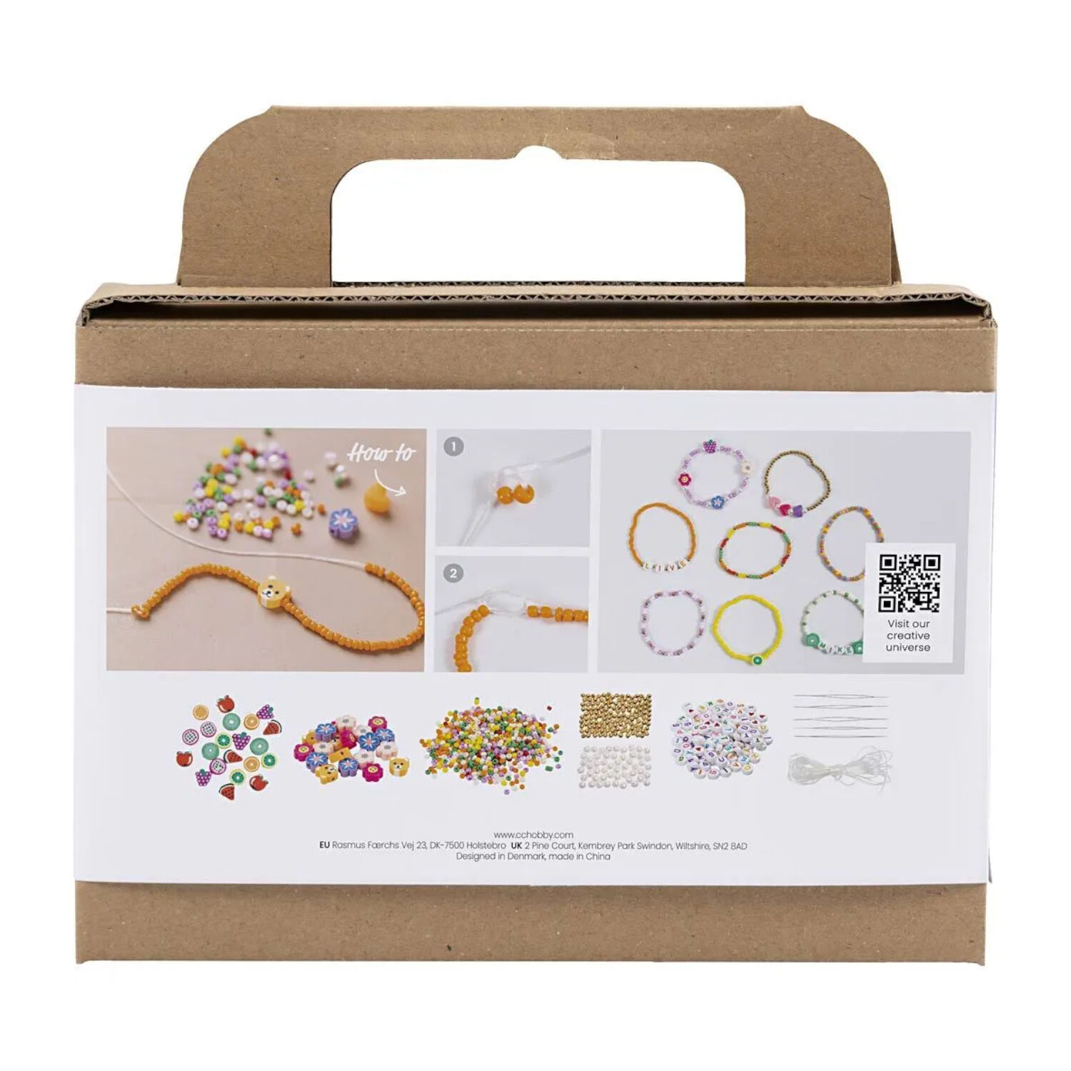 NEU Kreativ-Set Schmuck f�r Farbenfrohe Armb�nder, inkl. Material & Anleitung Bild 2