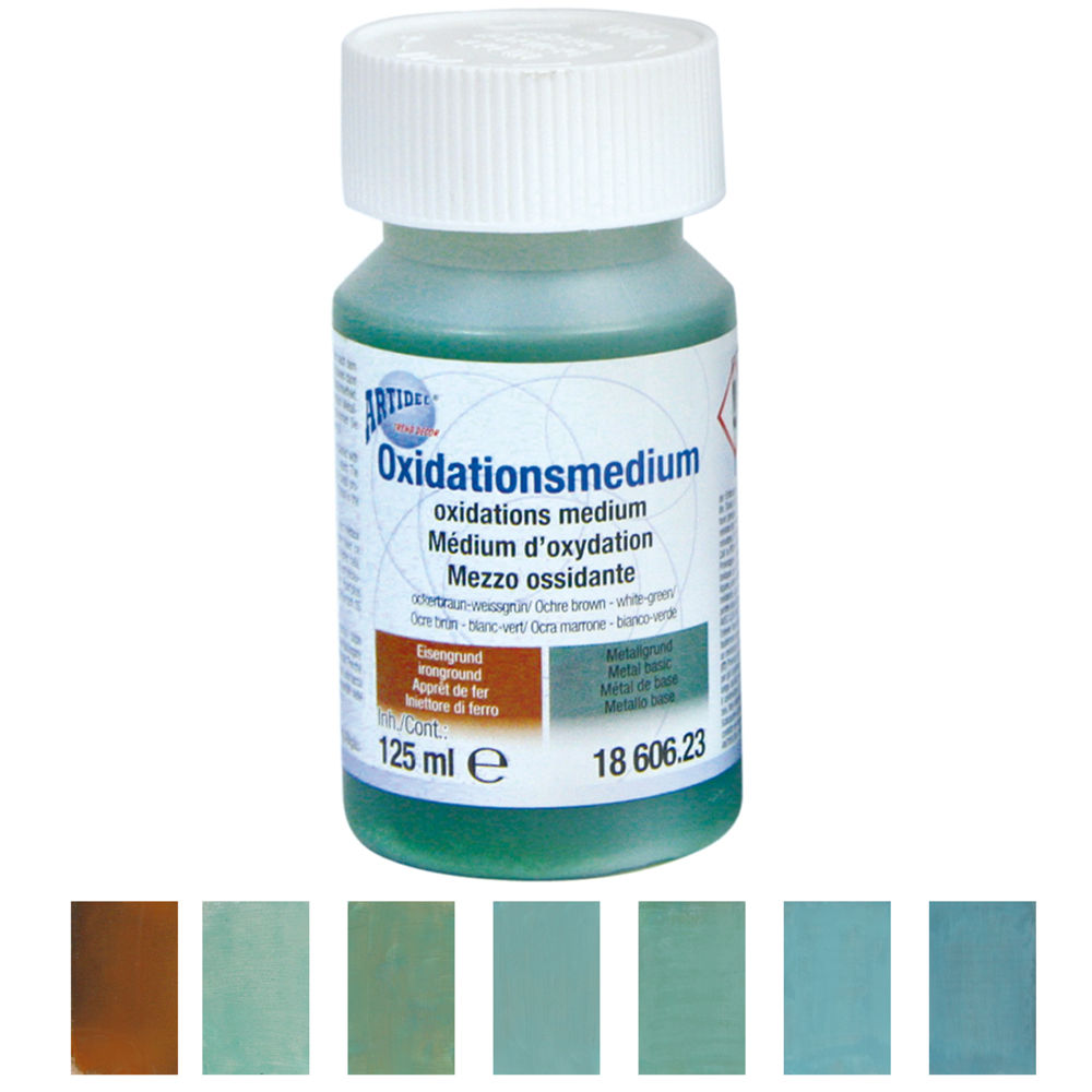 Oxidationsmedium Mittelbraun - Gr�nspaneffekt, 125ml