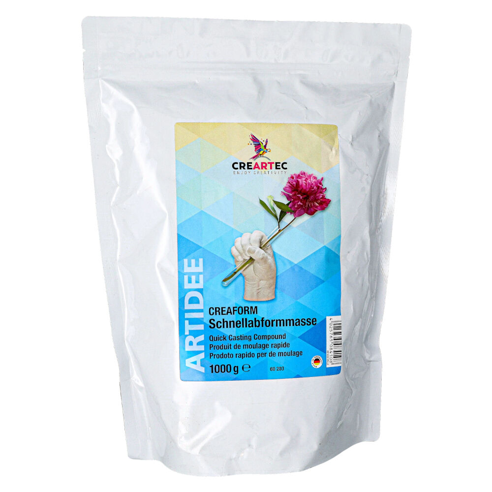 Creaform Schnellabformmasse 1kg, pulverf�rmig, f�r Objekte und K�rperteile