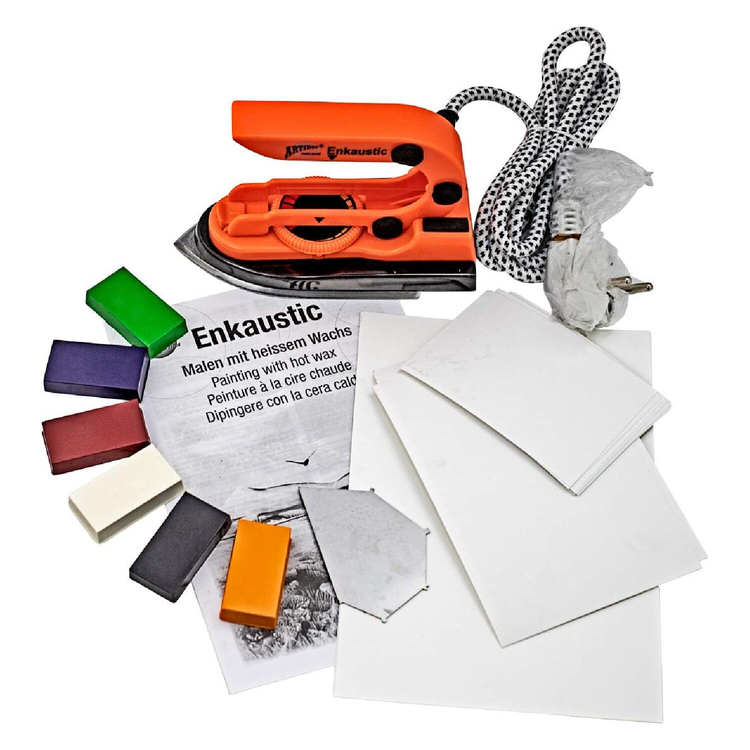 Enkaustik-Sch�lerpackung / Einsteiger-Set Bild 2