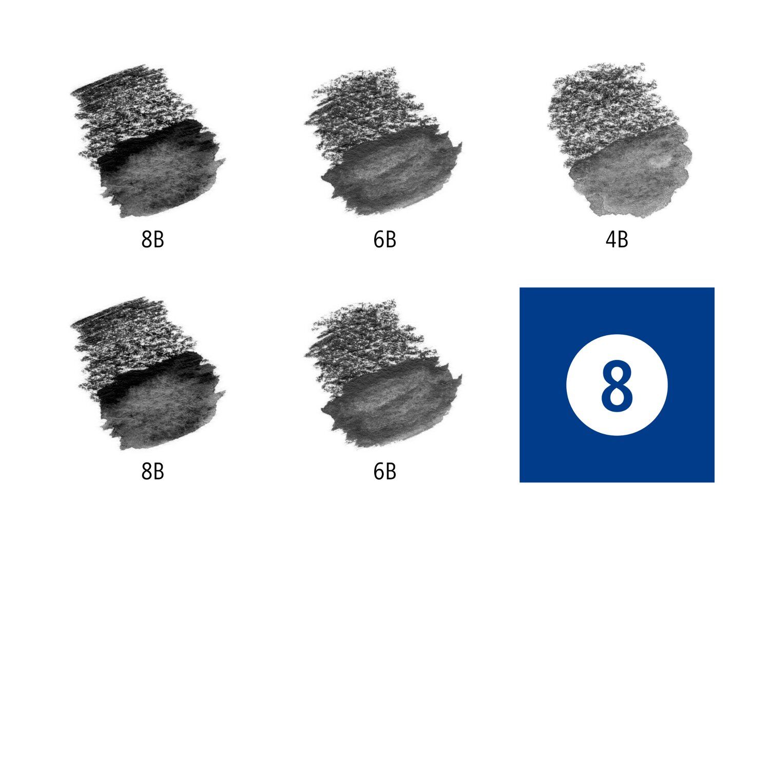 Staedtler Zeichenbleistift-Set, Mars Lumograph Aquarell 100A, 5 H�rtegrade + Pinsel Bild 4