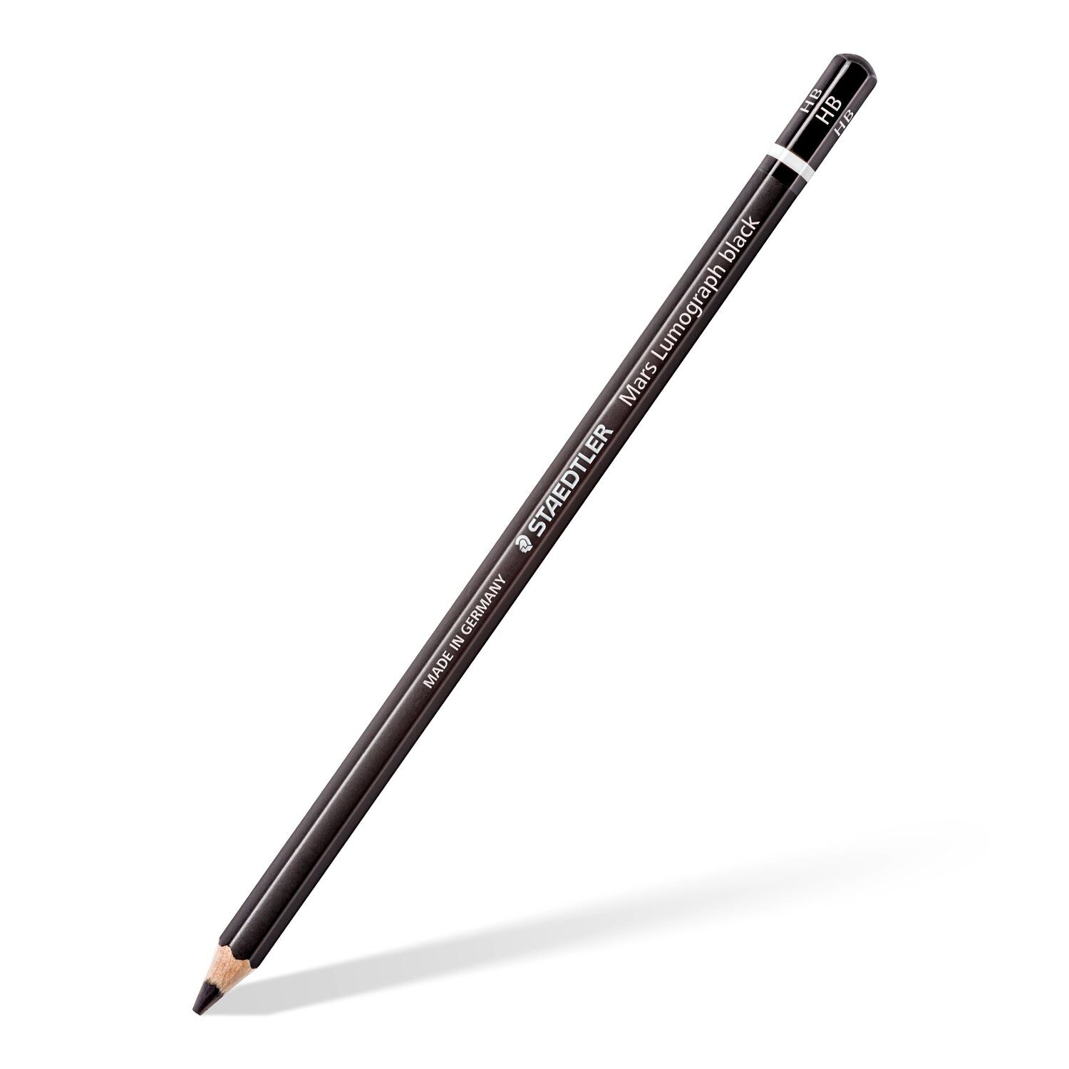 Staedtler schwarzer Zeichenbleistift, Mars Lumograph Black 100B, 1 St�ck H�rtegrad: HB