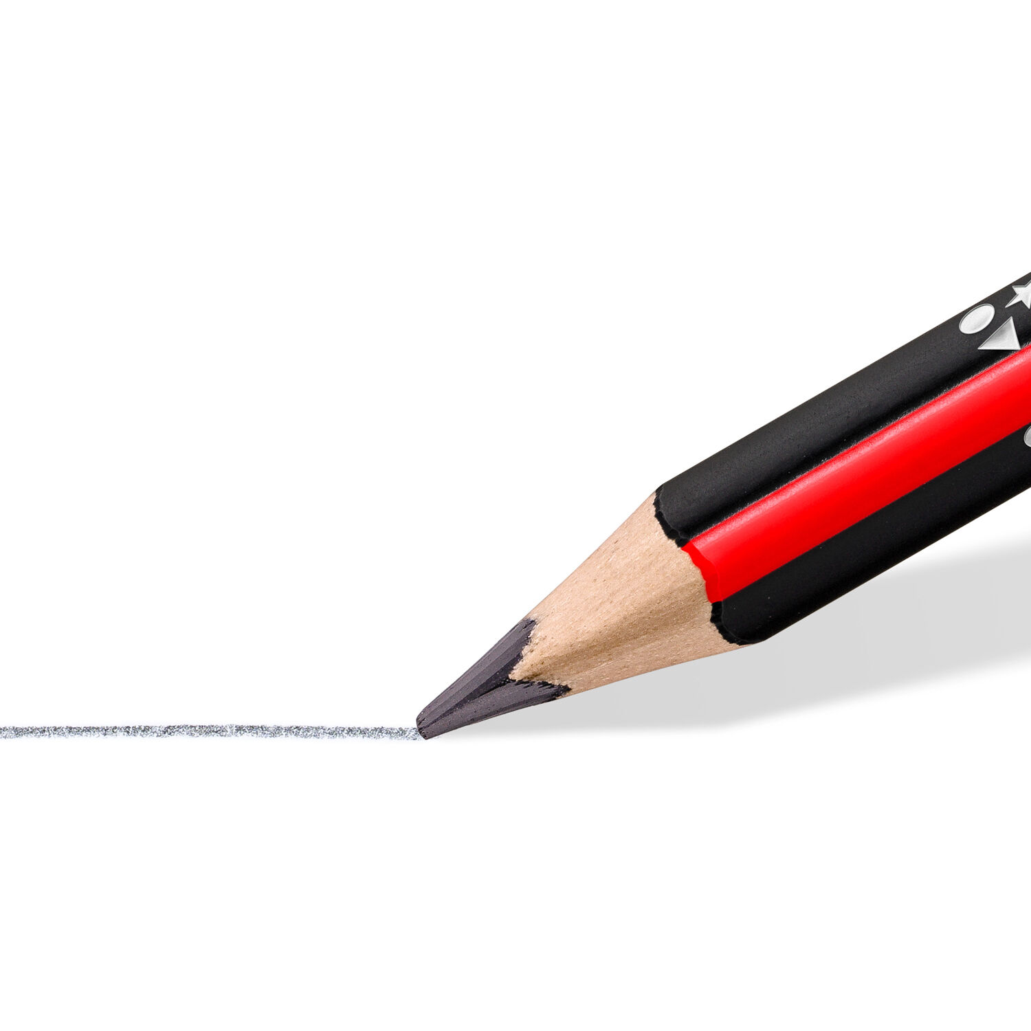 Staedtler Bleistift Tradition Jumbo, Mine 4 mm, 1 Stift, H�rtegrad: HB Bild 2